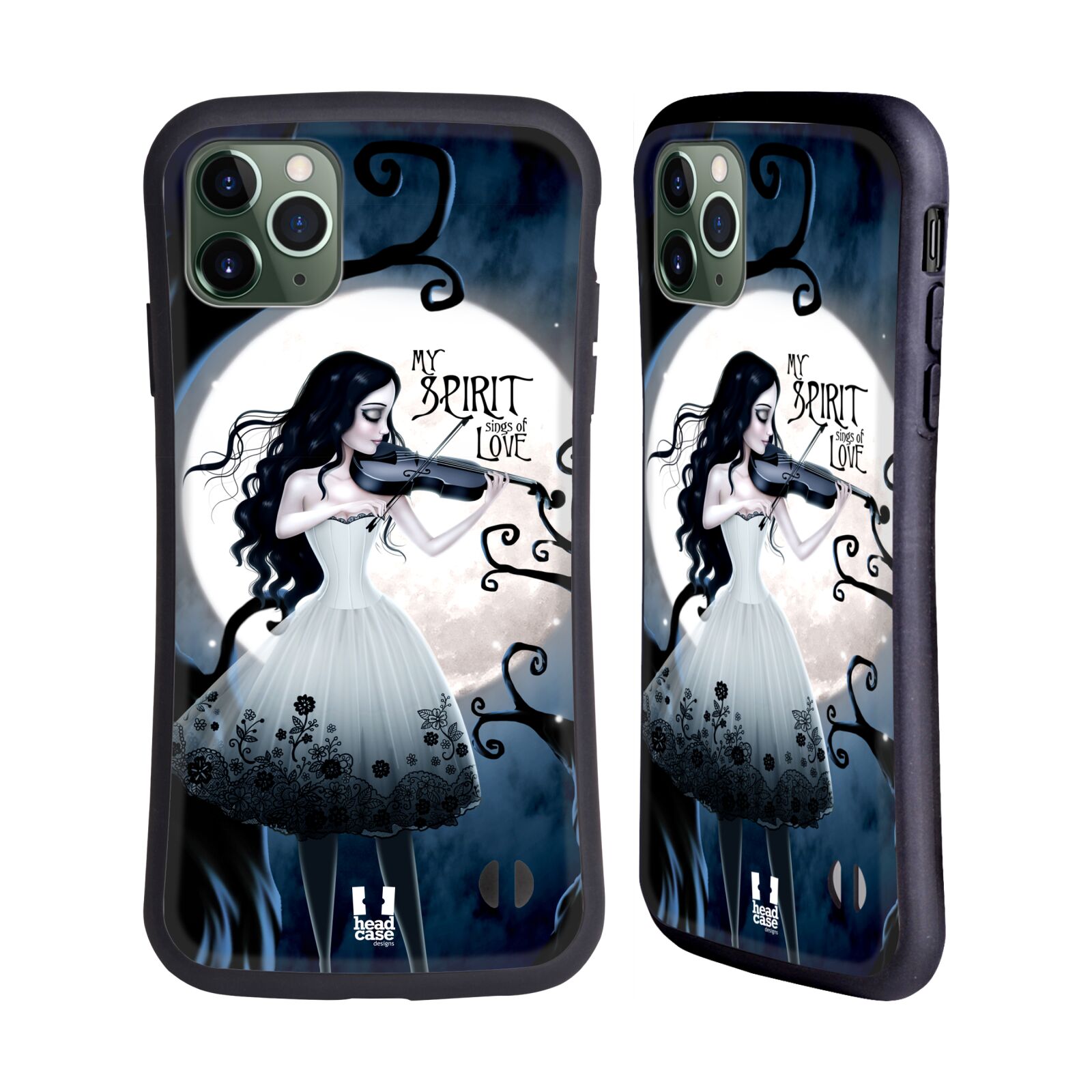 HEAD CASE DESIGNS ART MACABRE HYBRID CASE FOR APPLE iPHONES PHONES - Picture 9 of 10