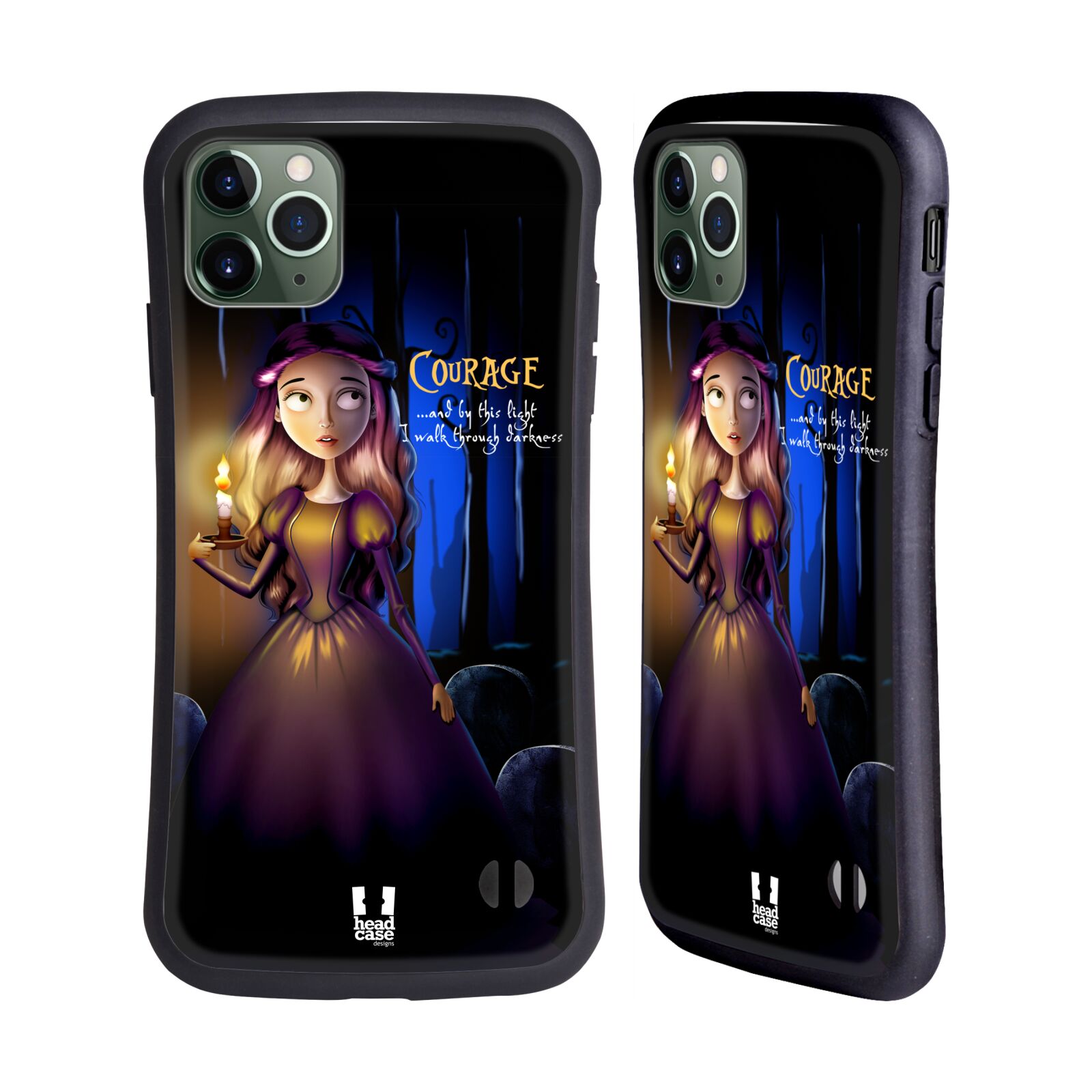 HEAD CASE DESIGNS ART MACABRE HYBRID CASE FOR APPLE iPHONES PHONES - Picture 10 of 10