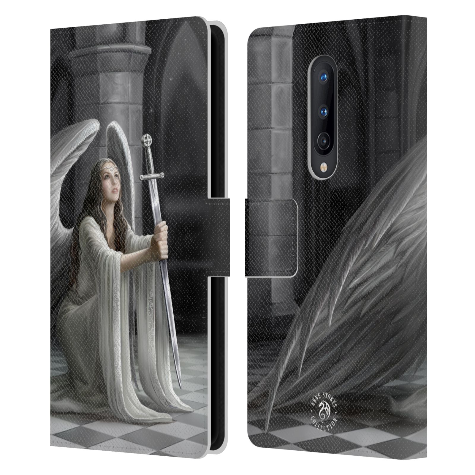 OFFICIAL ANNE STOKES ANGELS LEATHER BOOK WALLET CASE COVER FOR ONEPLUS PHONES - Picture 13 of 13