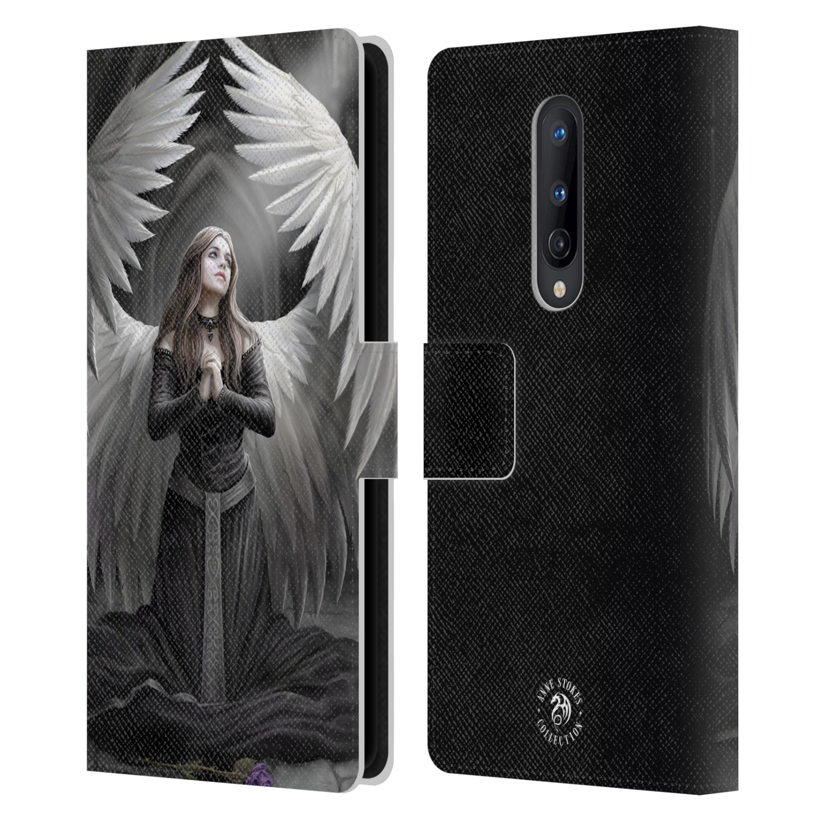 OFFICIAL ANNE STOKES ANGELS LEATHER BOOK WALLET CASE COVER FOR ONEPLUS PHONES - Picture 8 of 13