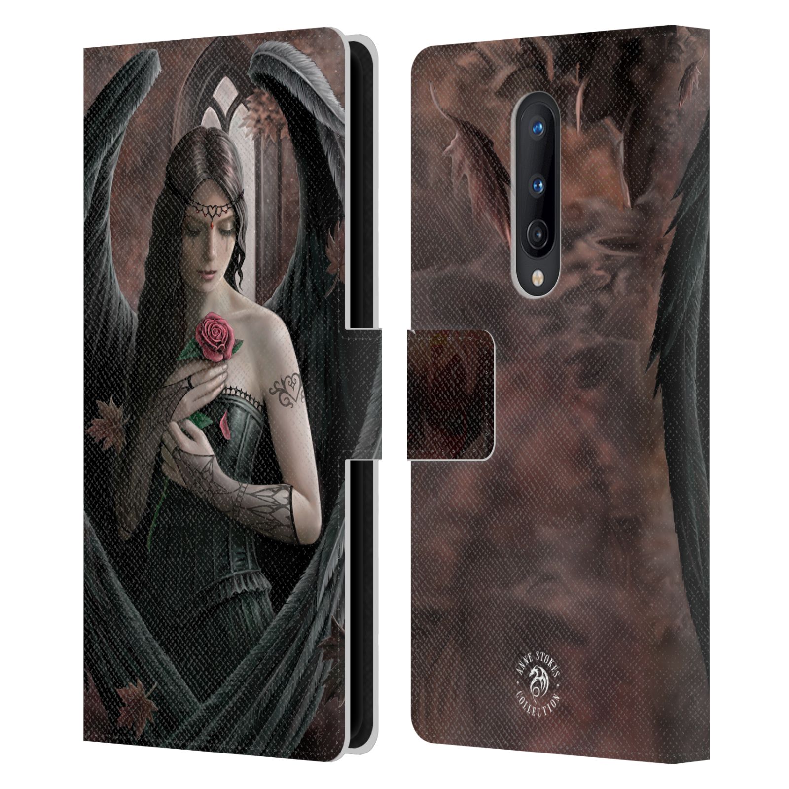 OFFICIAL ANNE STOKES ANGELS LEATHER BOOK WALLET CASE COVER FOR ONEPLUS PHONES - Picture 9 of 13