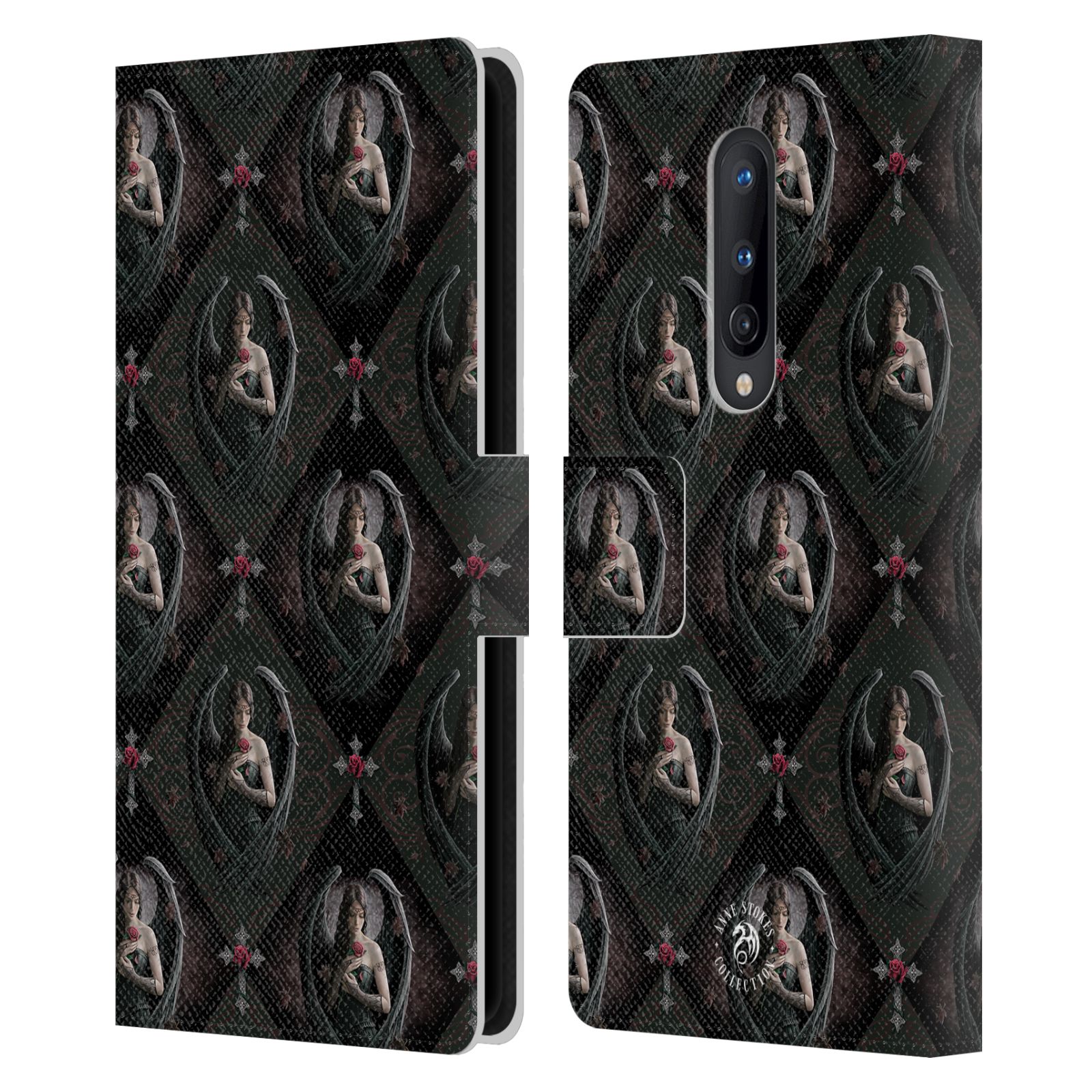 OFFICIAL ANNE STOKES ANGELS LEATHER BOOK WALLET CASE COVER FOR ONEPLUS PHONES - Picture 10 of 13