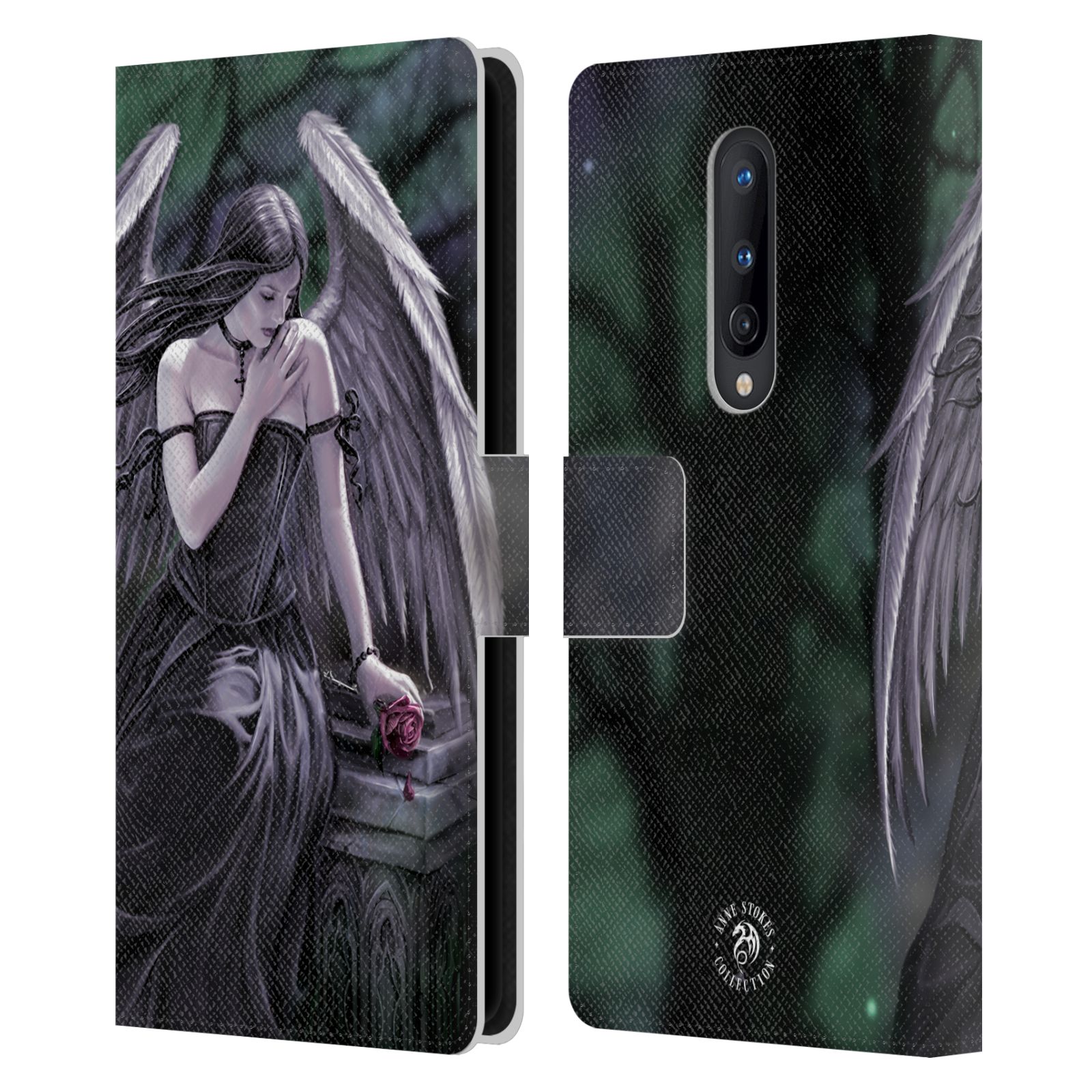 OFFICIAL ANNE STOKES ANGELS LEATHER BOOK WALLET CASE COVER FOR ONEPLUS PHONES - Picture 7 of 13