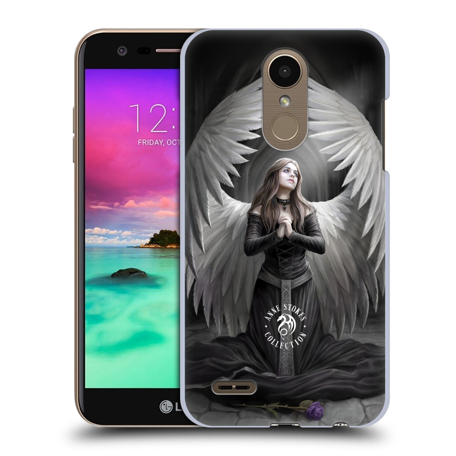 OFFICIAL ANNE STOKES ANGELS HARD BACK CASE FOR LG PHONES 1 - Picture 9 of 14