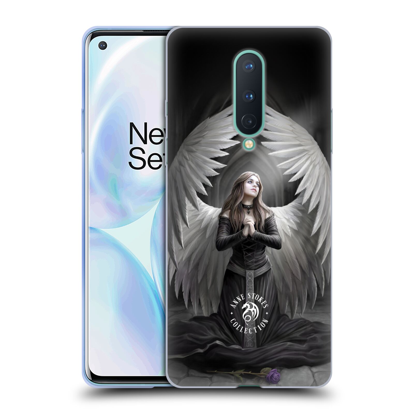 OFFICIAL ANNE STOKES ANGELS SOFT GEL CASE FOR GOOGLE ONEPLUS PHONES - Picture 9 of 14