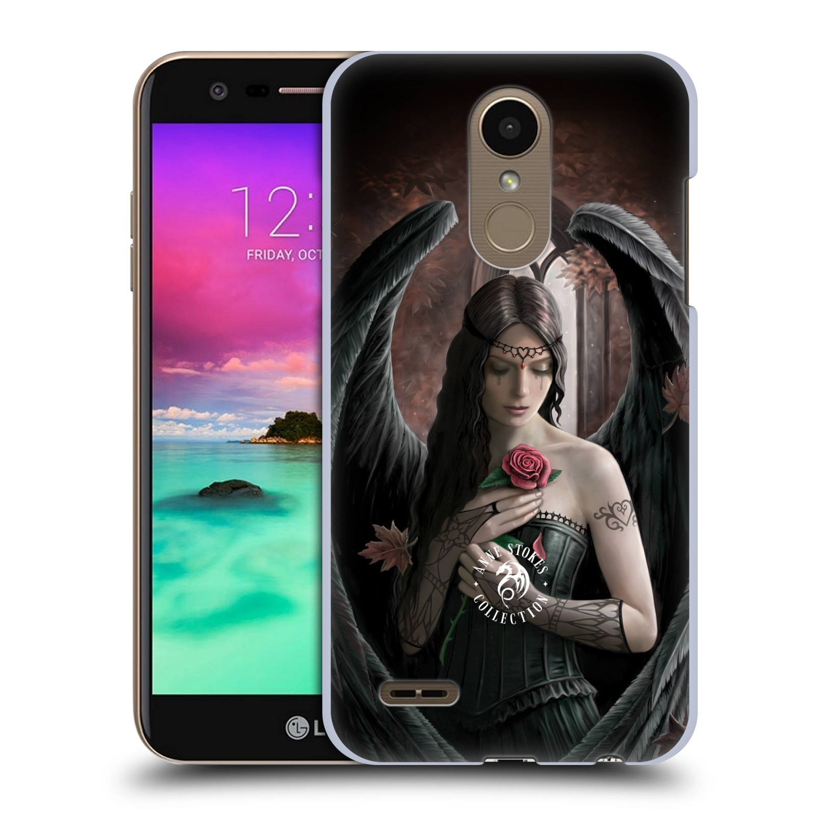 OFFICIAL ANNE STOKES ANGELS HARD BACK CASE FOR LG PHONES 1 - Picture 10 of 14