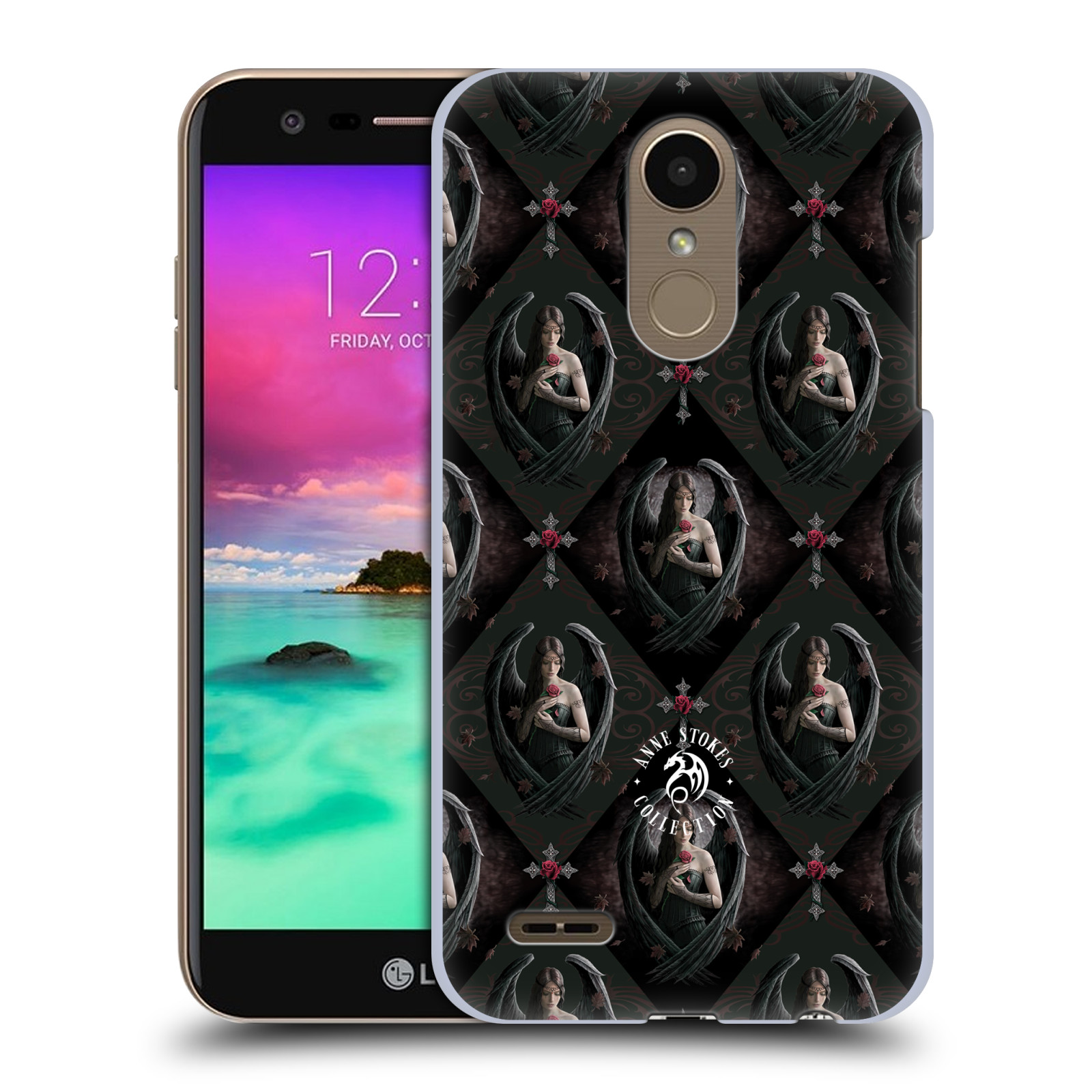 OFFICIAL ANNE STOKES ANGELS HARD BACK CASE FOR LG PHONES 1 - Picture 11 of 14