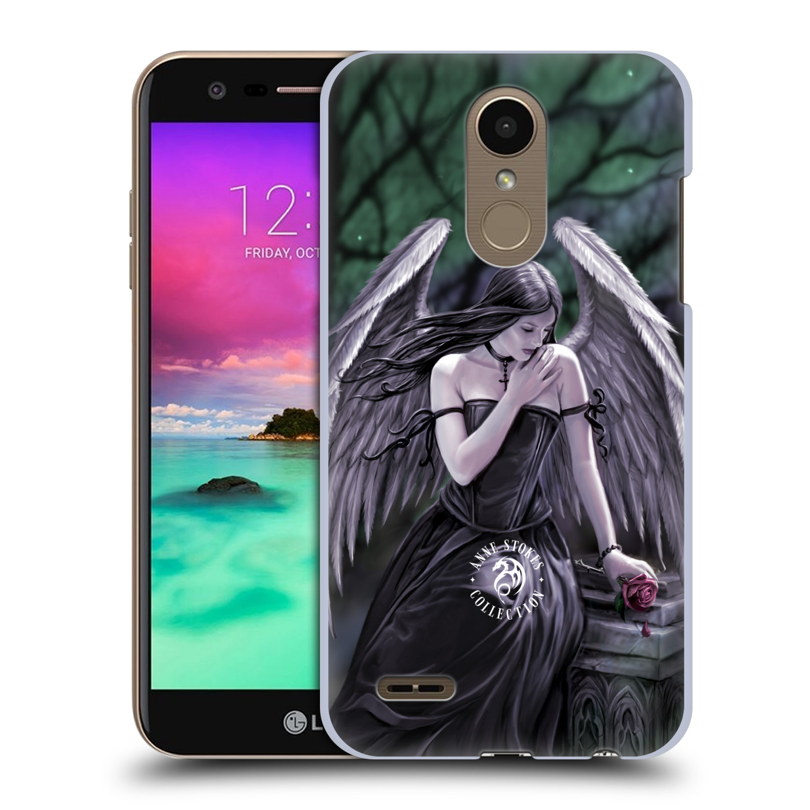 OFFICIAL ANNE STOKES ANGELS HARD BACK CASE FOR LG PHONES 1 - Picture 8 of 14
