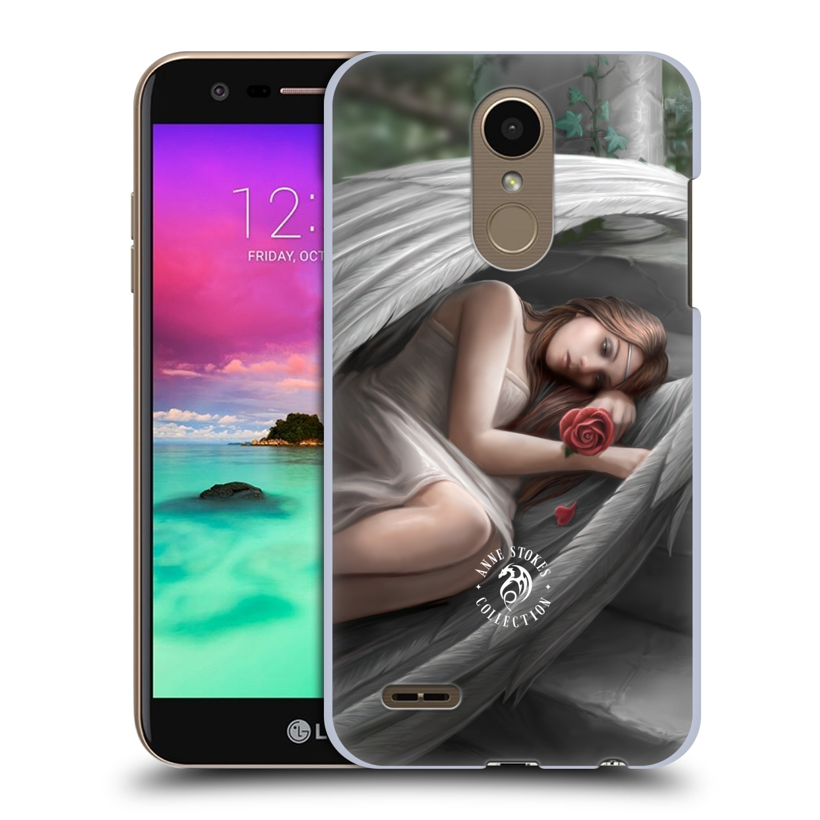 OFFICIAL ANNE STOKES ANGELS HARD BACK CASE FOR LG PHONES 1 - Picture 13 of 14