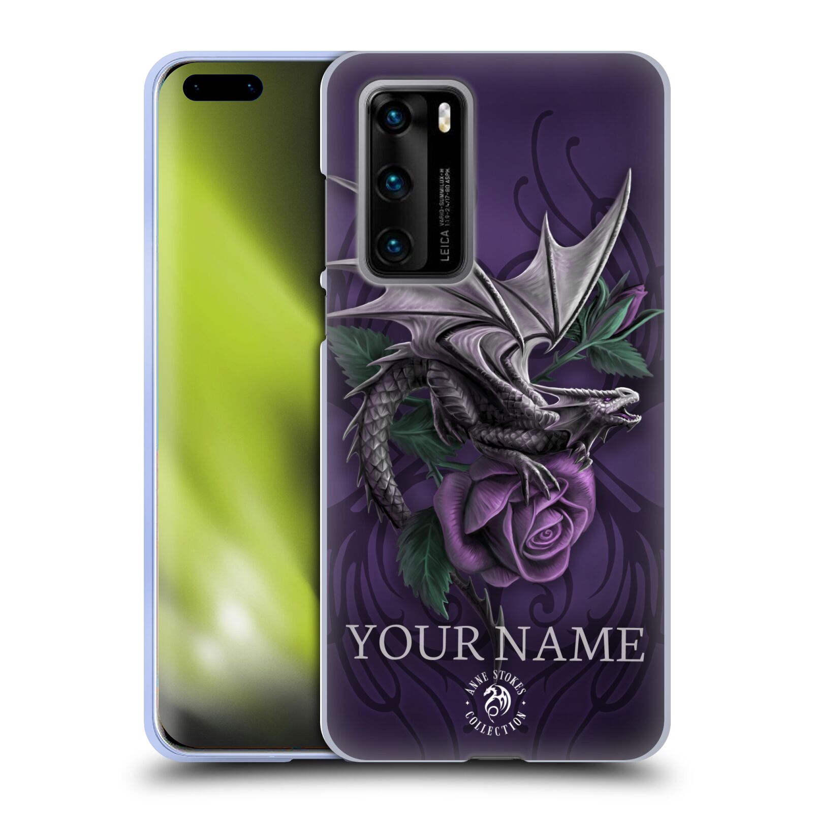 CUSTOM CUSTOMIZED PERSONALIZED ANNE STOKES ART SOFT GEL CASE FOR HUAWEI PHONES 4