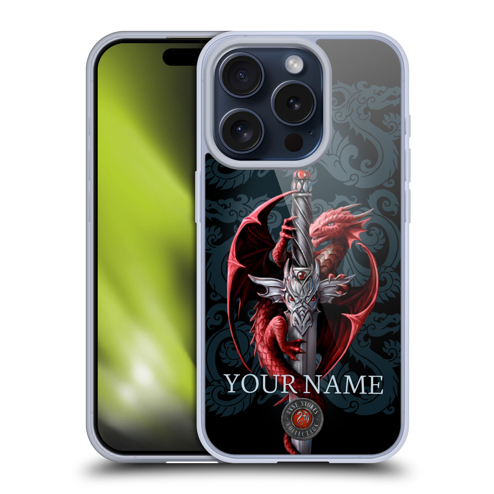 CUSTOM CUSTOMIZED PERSONALIZED ANNE STOKES ART GEL CASE FOR APPLE iPHONE PHONES