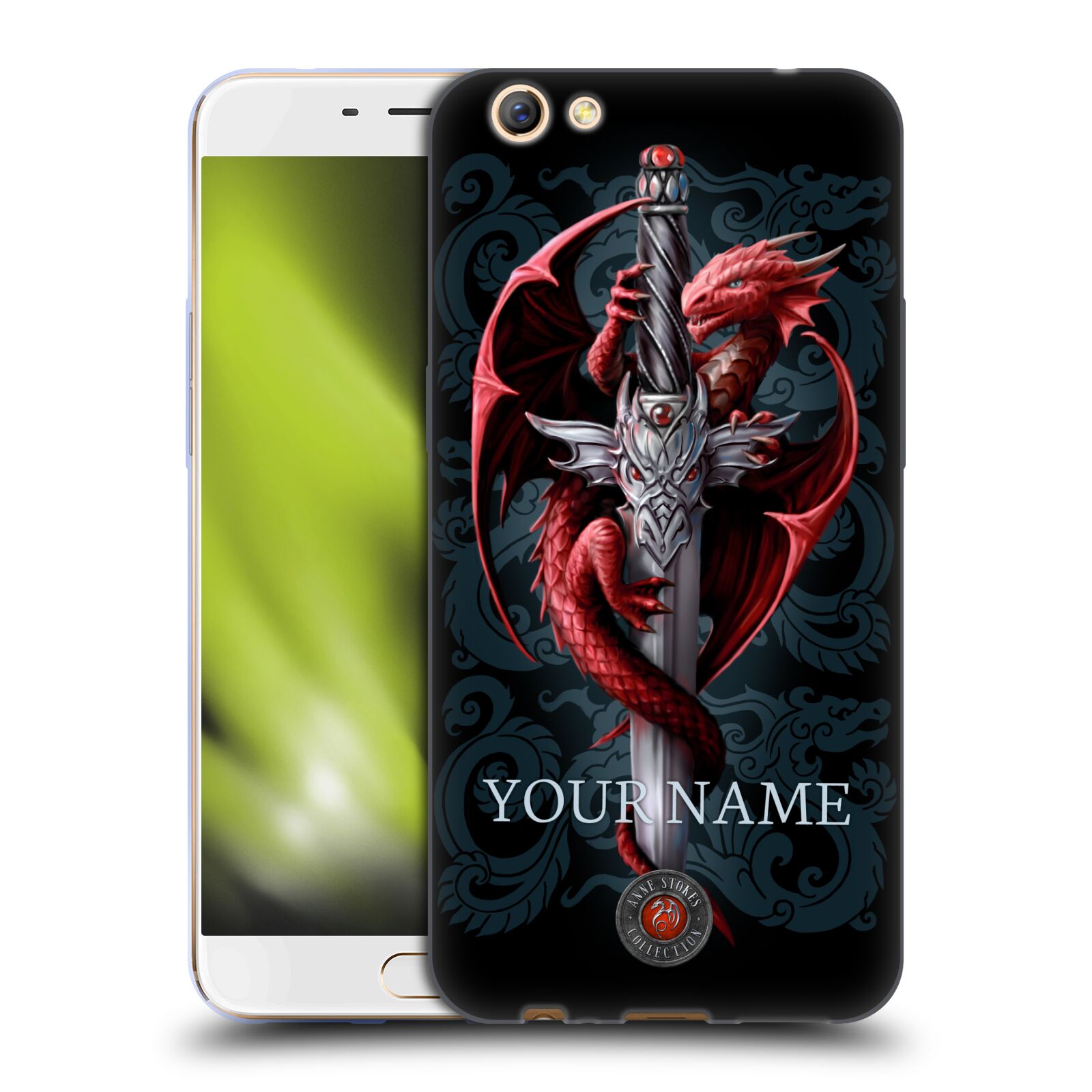 CUSTOM CUSTOMIZED PERSONALIZED ANNE STOKES ART SOFT GEL CASE FOR OPPO PHONES