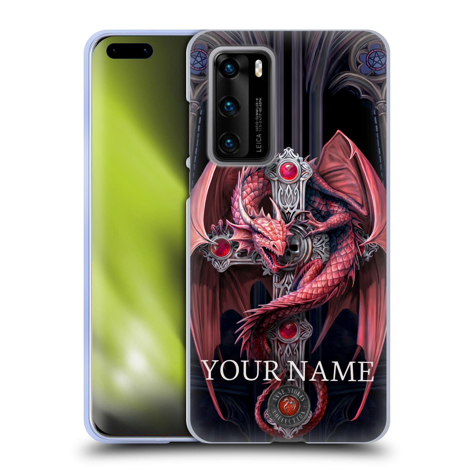 CUSTOM CUSTOMIZED PERSONALIZED ANNE STOKES ART SOFT GEL CASE FOR HUAWEI PHONES 4