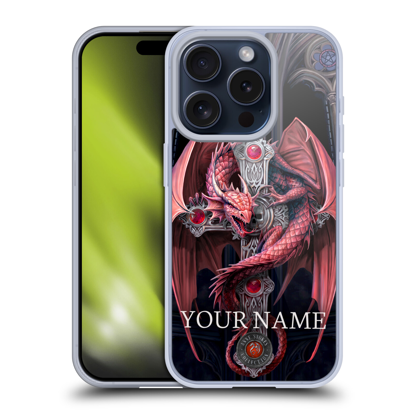 CUSTOM CUSTOMIZED PERSONALIZED ANNE STOKES ART GEL CASE FOR APPLE iPHONE PHONES