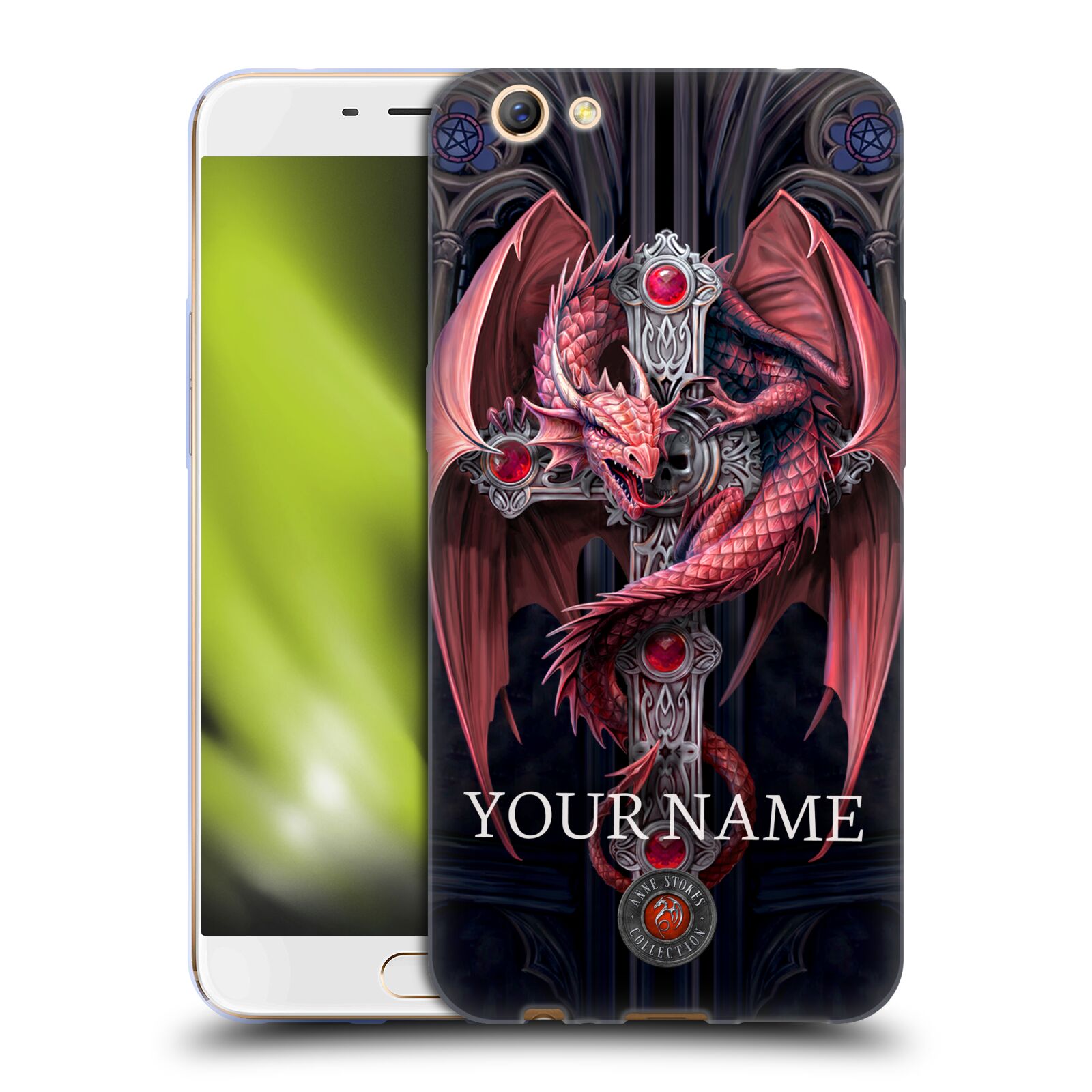 CUSTOM CUSTOMIZED PERSONALIZED ANNE STOKES ART SOFT GEL CASE FOR OPPO PHONES