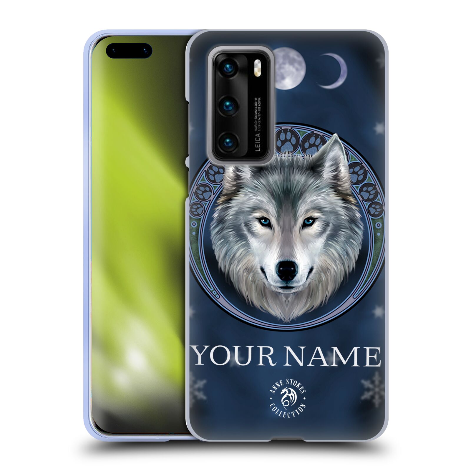 CUSTOM CUSTOMIZED PERSONALIZED ANNE STOKES ART SOFT GEL CASE FOR HUAWEI PHONES 4