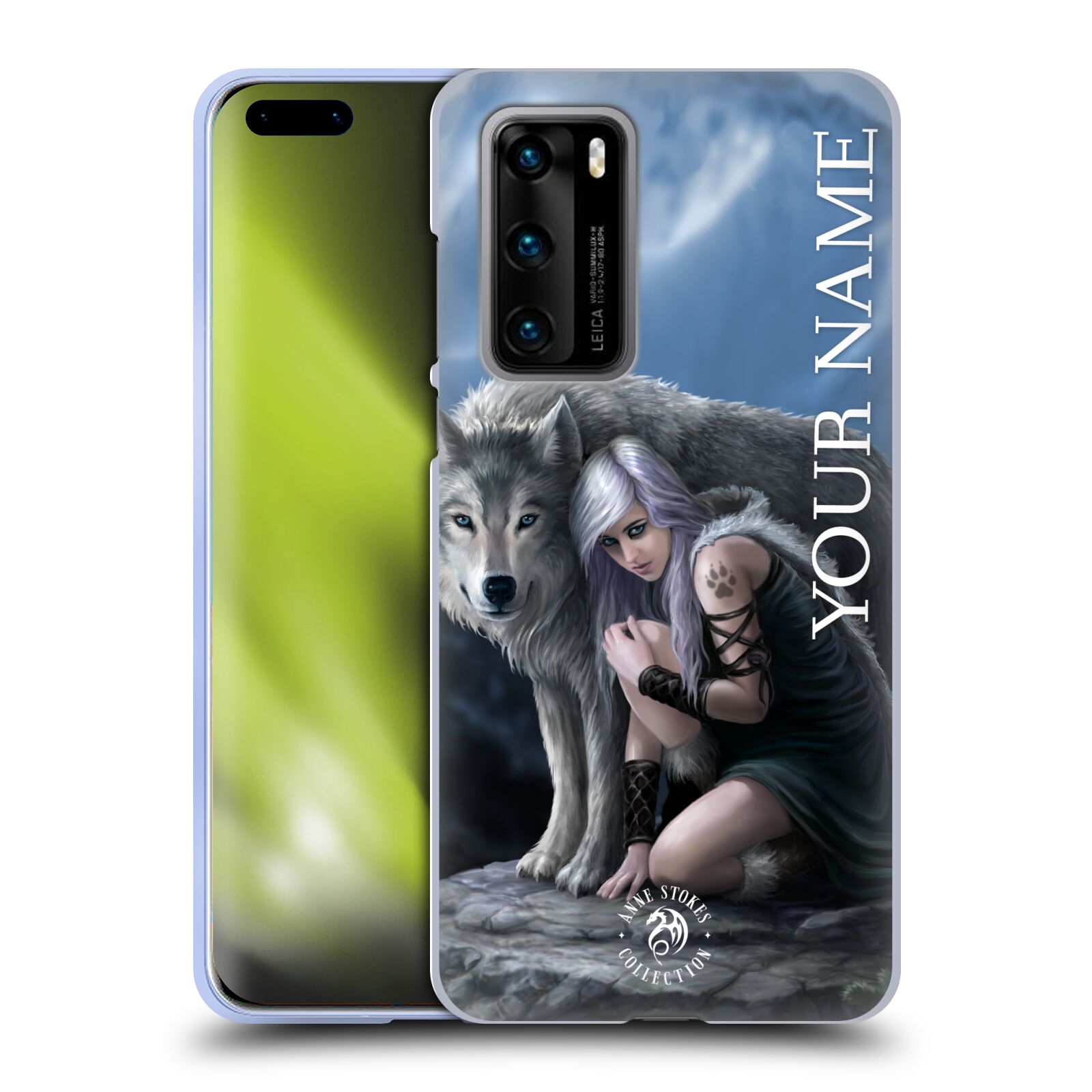 CUSTOM CUSTOMIZED PERSONALIZED ANNE STOKES ART SOFT GEL CASE FOR HUAWEI PHONES 4