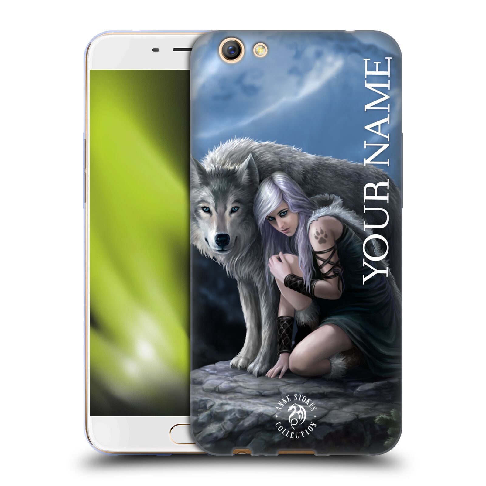 CUSTOM CUSTOMIZED PERSONALIZED ANNE STOKES ART SOFT GEL CASE FOR OPPO PHONES