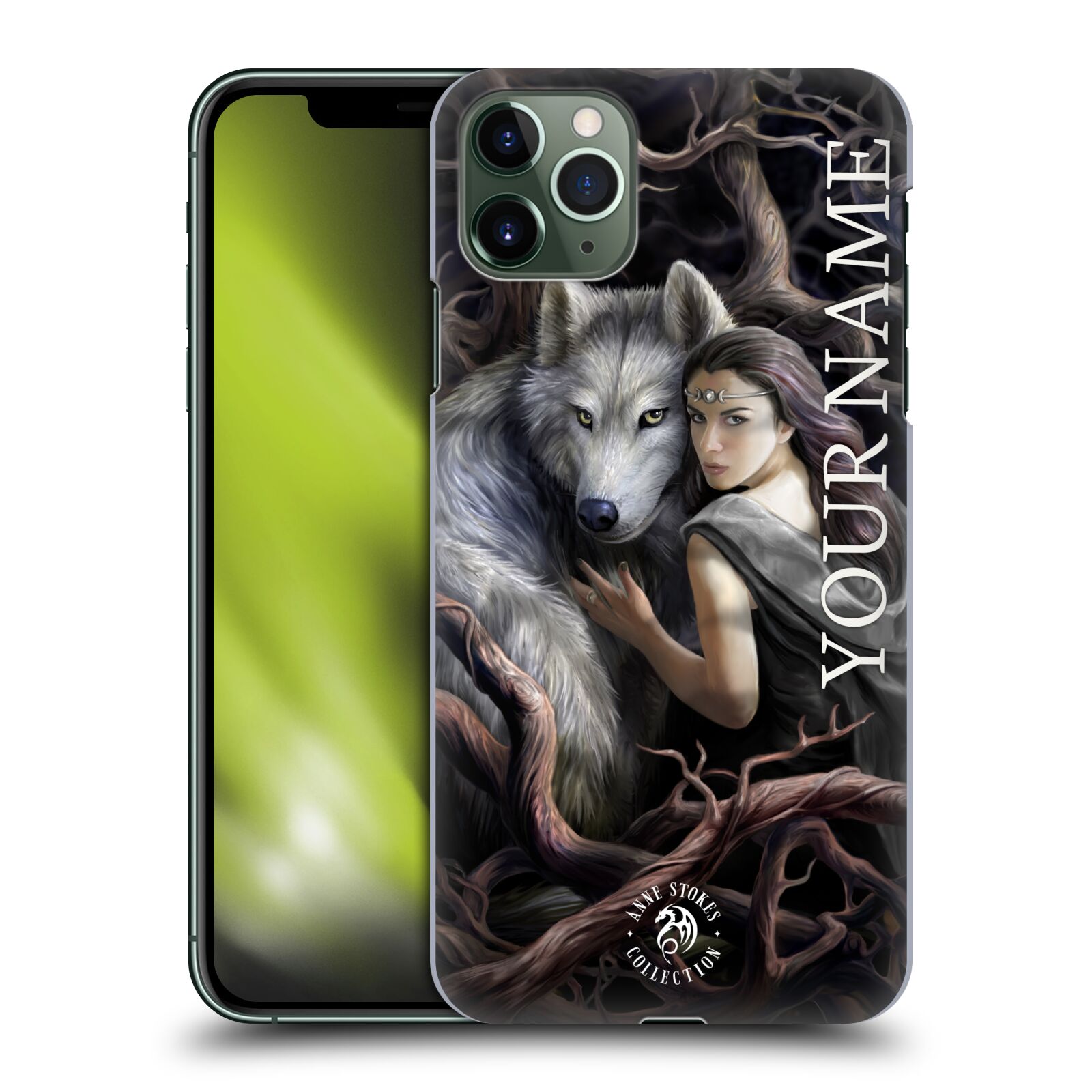 CUSTOM CUSTOMIZED PERSONALIZED ANNE STOKES ART HARD BACK CASE FOR GOOGLE PHONES