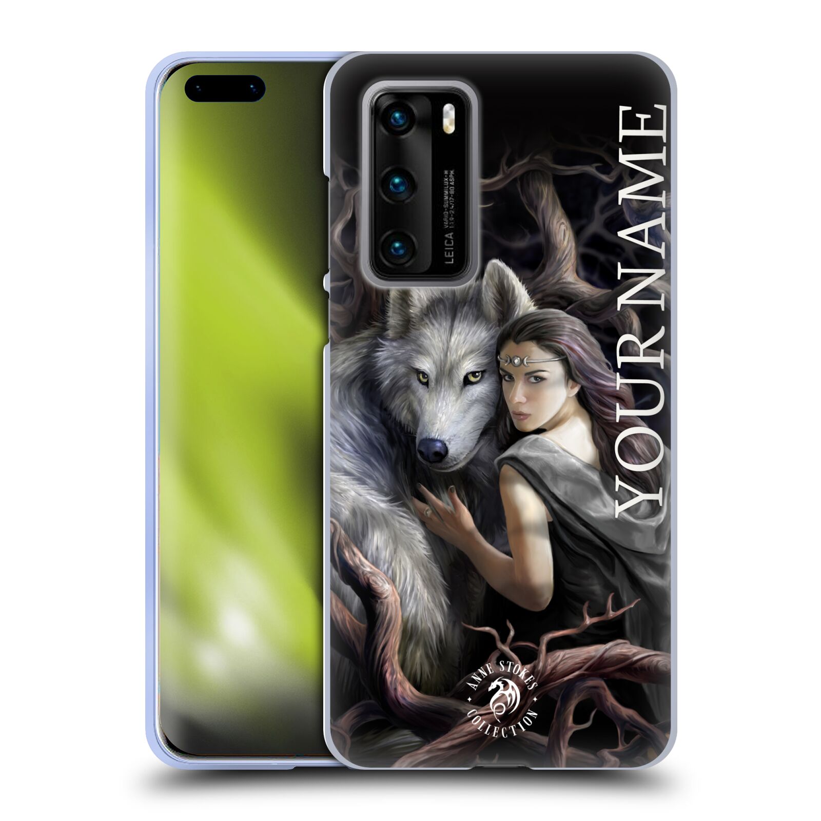 CUSTOM CUSTOMIZED PERSONALIZED ANNE STOKES ART SOFT GEL CASE FOR HUAWEI PHONES 4