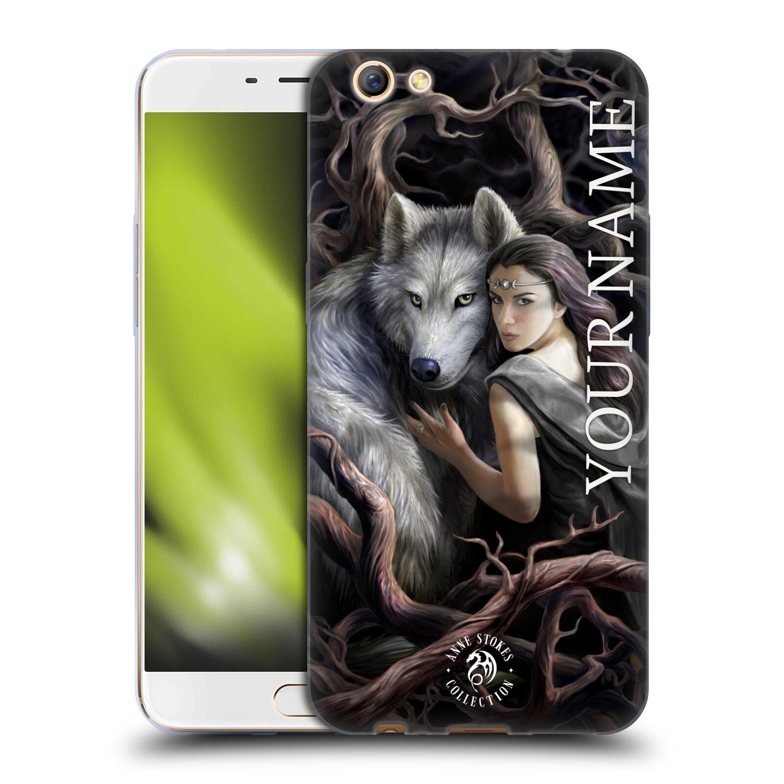 CUSTOM CUSTOMIZED PERSONALIZED ANNE STOKES ART SOFT GEL CASE FOR OPPO PHONES