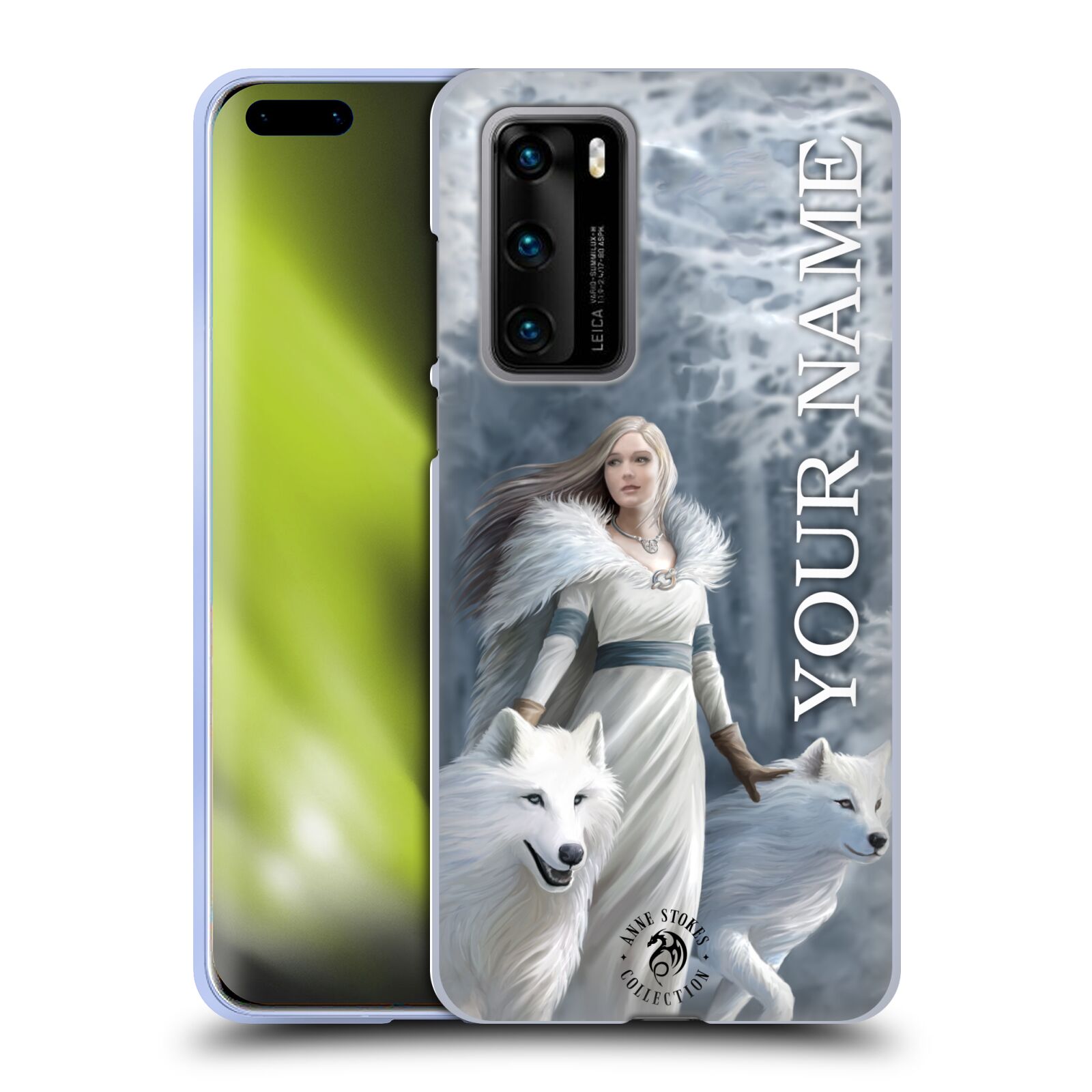 CUSTOM CUSTOMIZED PERSONALIZED ANNE STOKES ART SOFT GEL CASE FOR HUAWEI PHONES 4