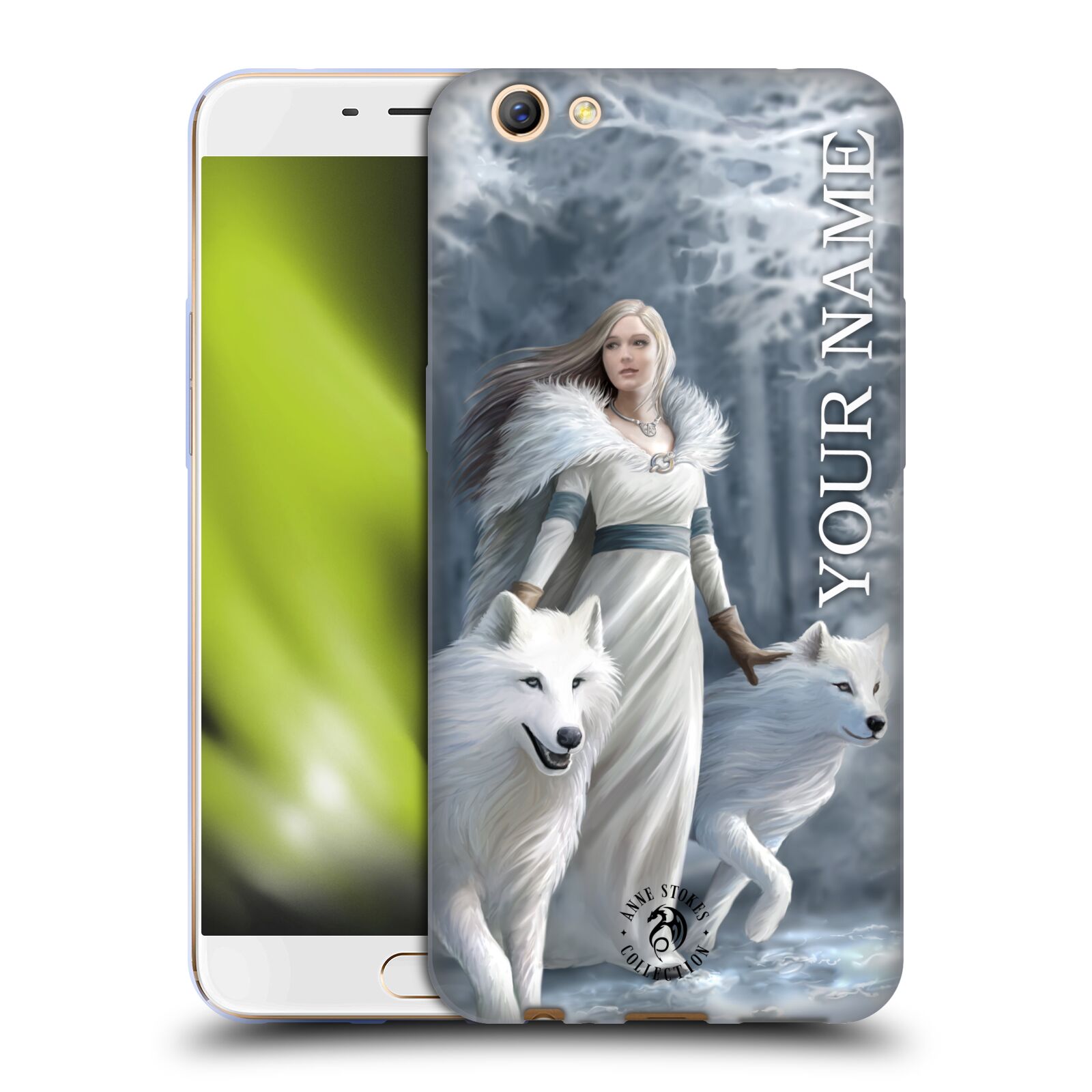 CUSTOM CUSTOMIZED PERSONALIZED ANNE STOKES ART SOFT GEL CASE FOR OPPO PHONES