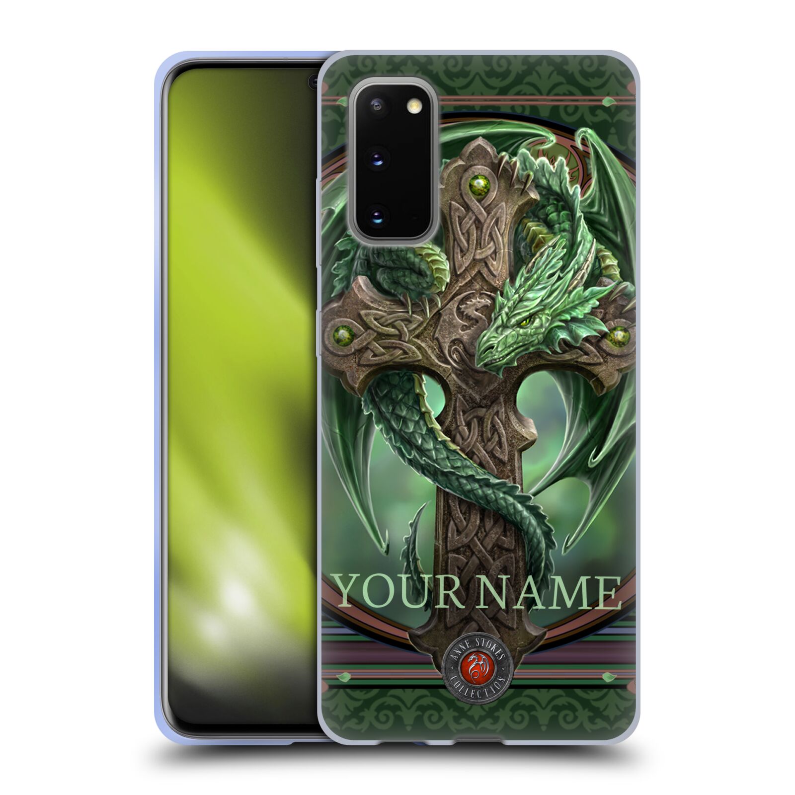 CUSTOM CUSTOMIZED PERSONALIZED ANNE STOKES ART GEL CASE FOR SAMSUNG PHONES 1