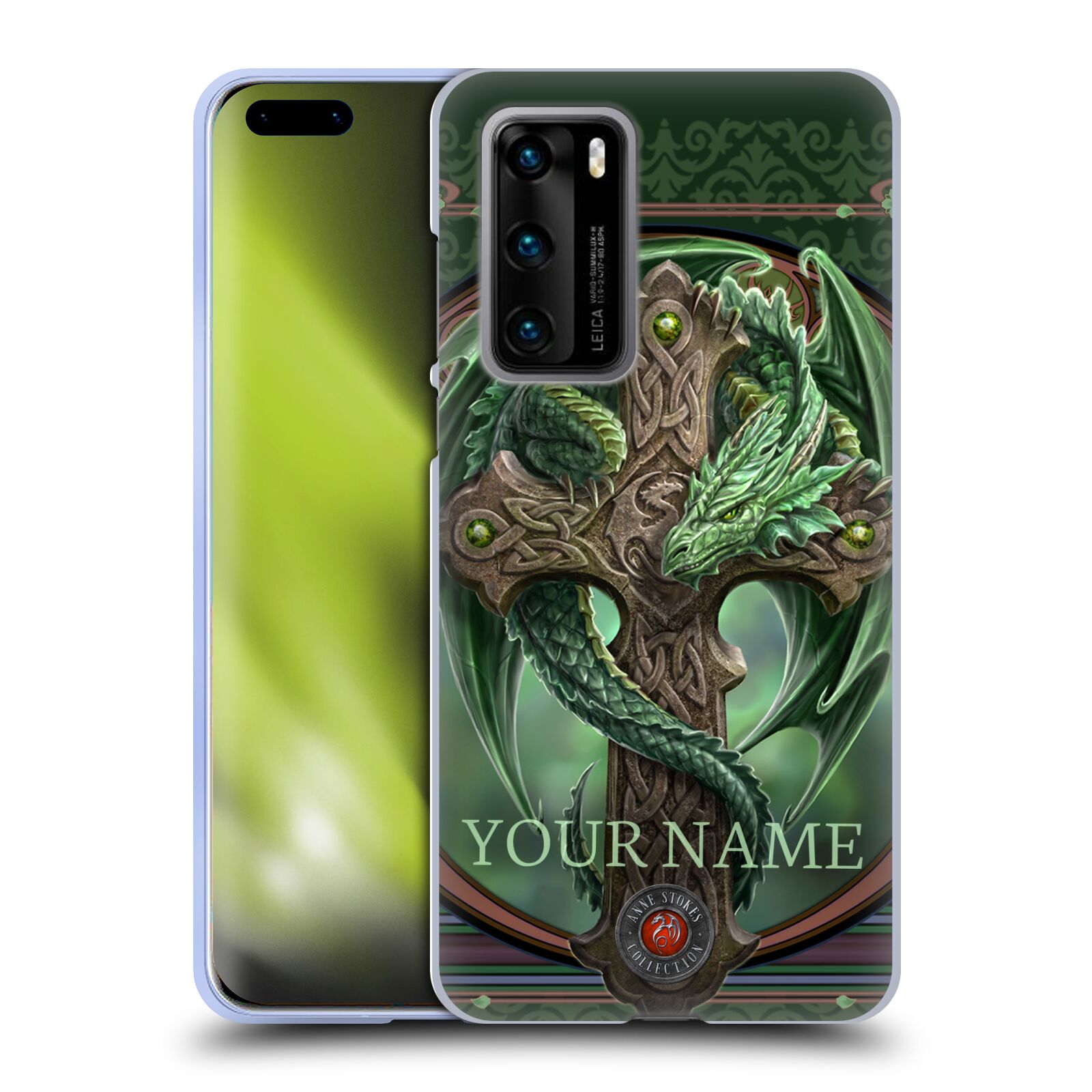 CUSTOM CUSTOMIZED PERSONALIZED ANNE STOKES ART SOFT GEL CASE FOR HUAWEI PHONES 4