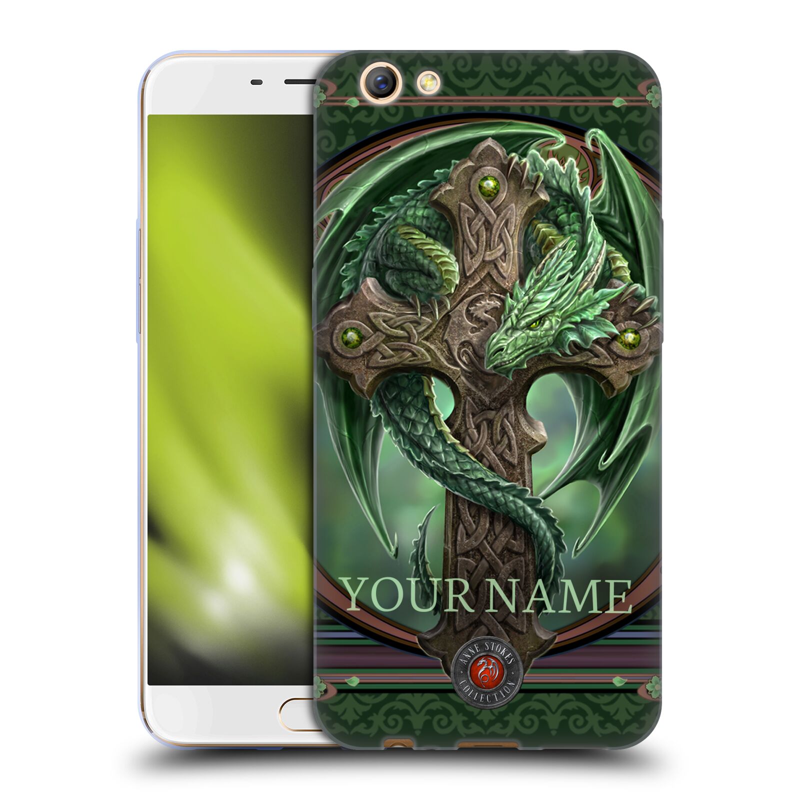 CUSTOM CUSTOMIZED PERSONALIZED ANNE STOKES ART SOFT GEL CASE FOR OPPO PHONES