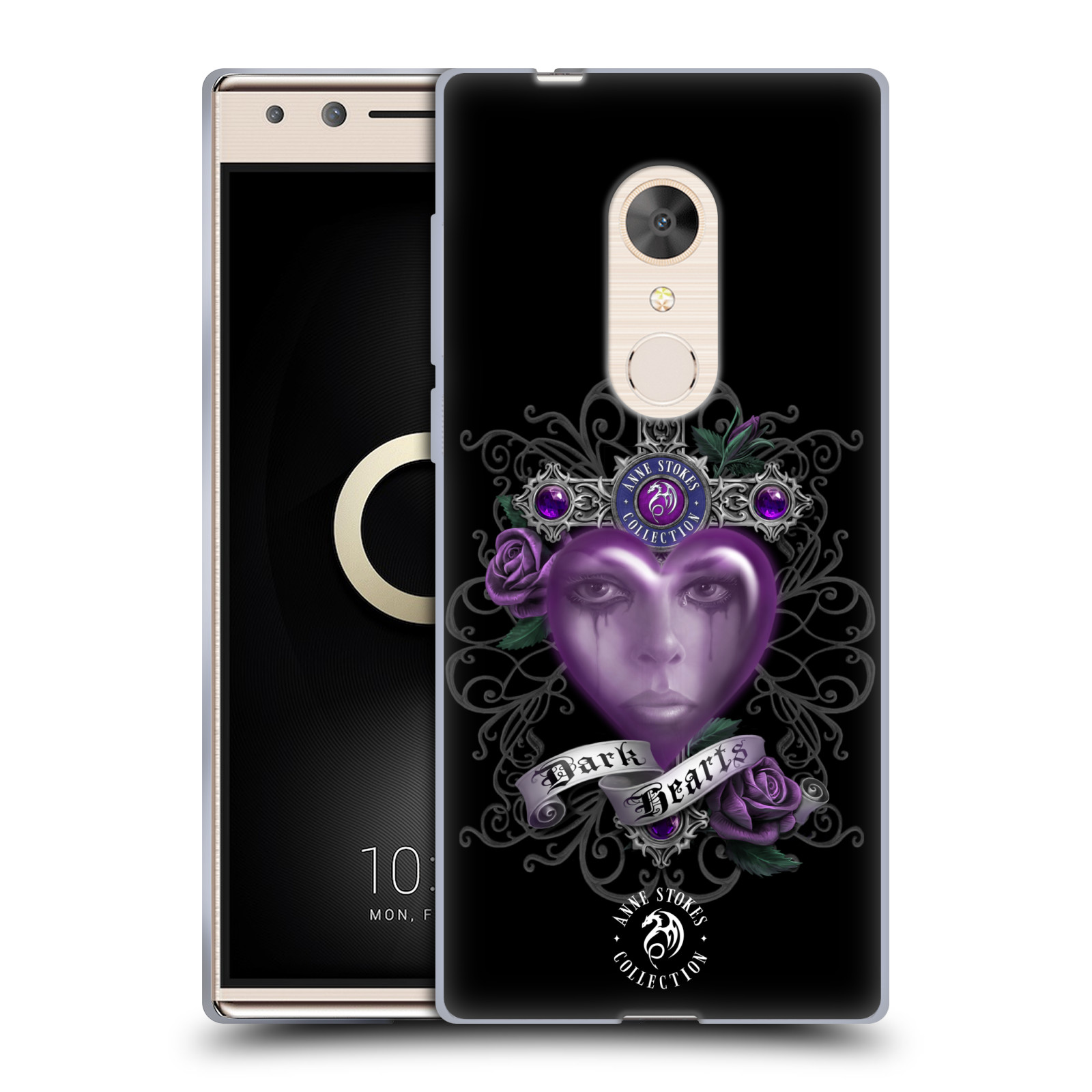 OFFICIAL ANNE STOKES DARK HEARTS SOFT GEL CASE FOR ALCATEL PHONES - 第 11/15 張圖片
