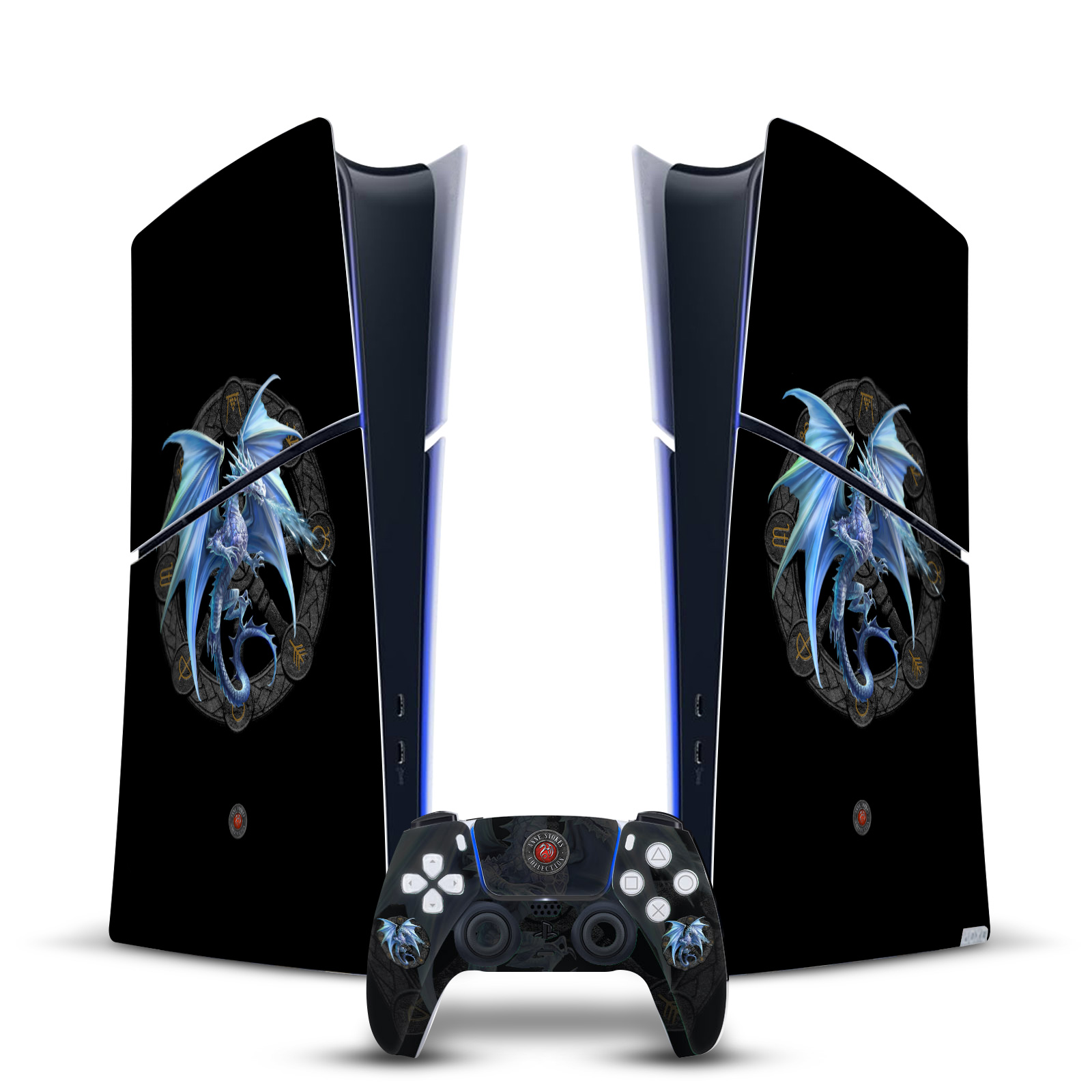 ANNE STOKES DRAGONS OF THE SABBATS VINYL SKIN FOR PS5 SLIM/PRO DIGITAL BUNDLE