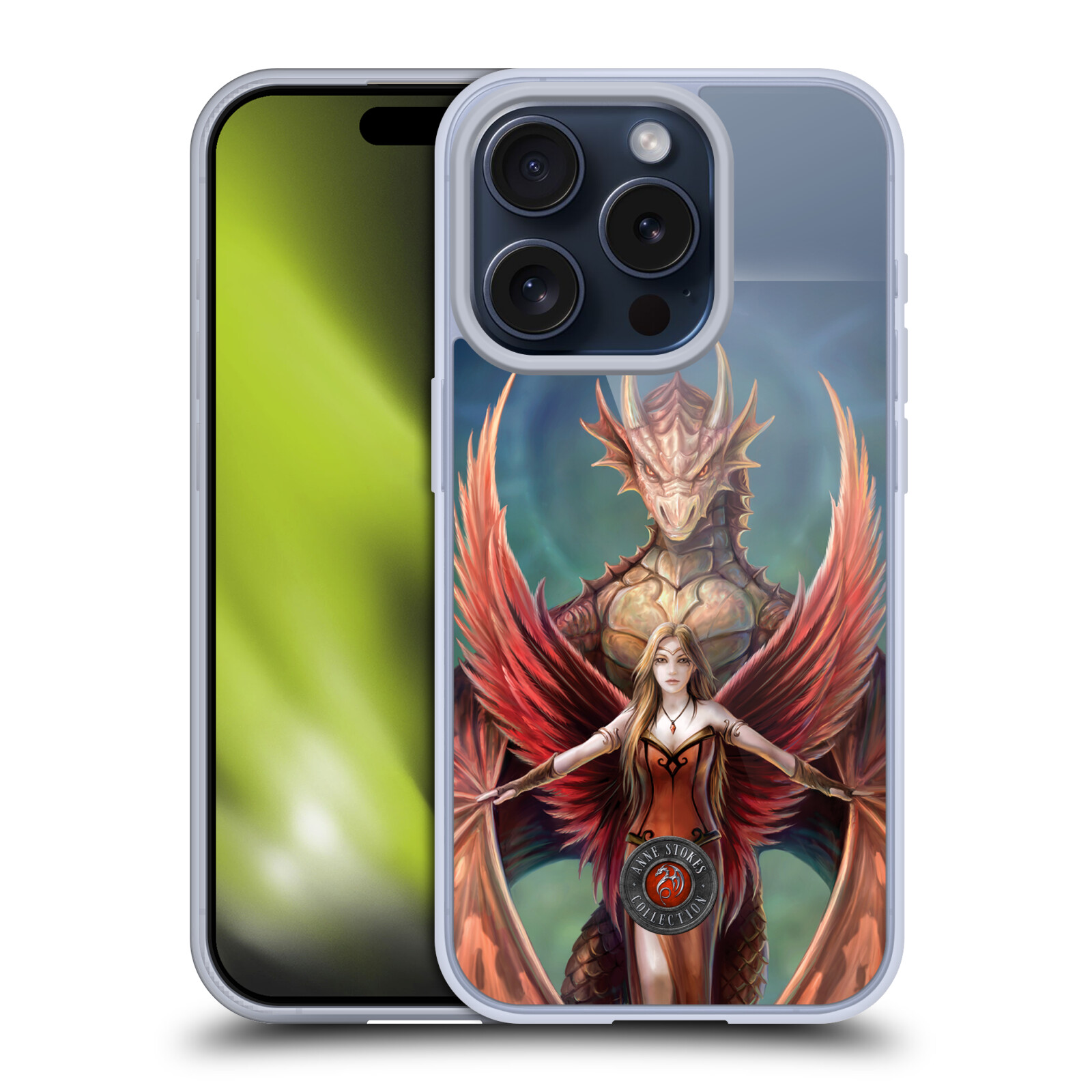 OFFICIAL ANNE STOKES DRAGON FRIENDSHIP GEL CASE FOR APPLE iPHONE PHONES - Picture 8 of 15