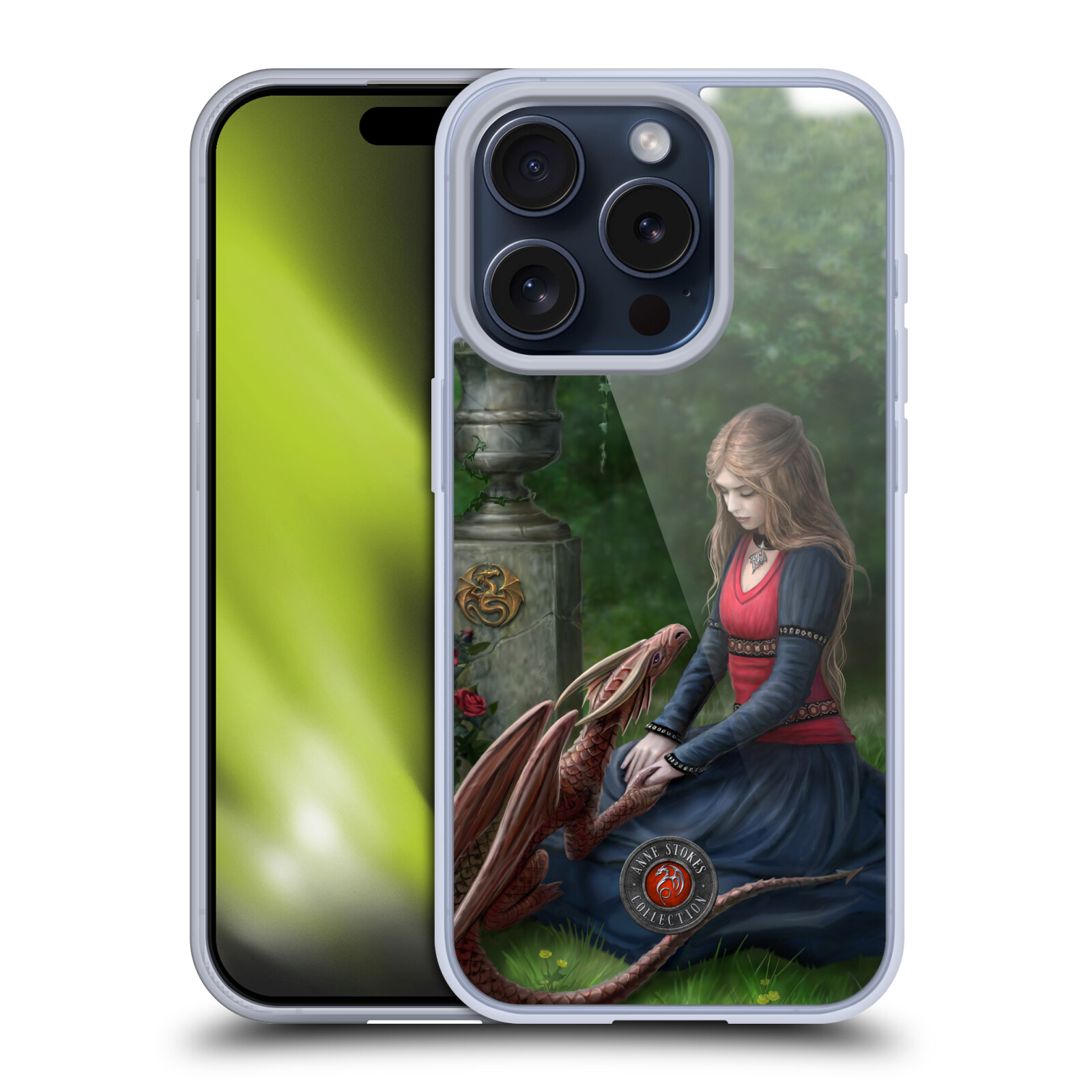 OFFICIAL ANNE STOKES DRAGON FRIENDSHIP GEL CASE FOR APPLE iPHONE PHONES - Picture 12 of 15