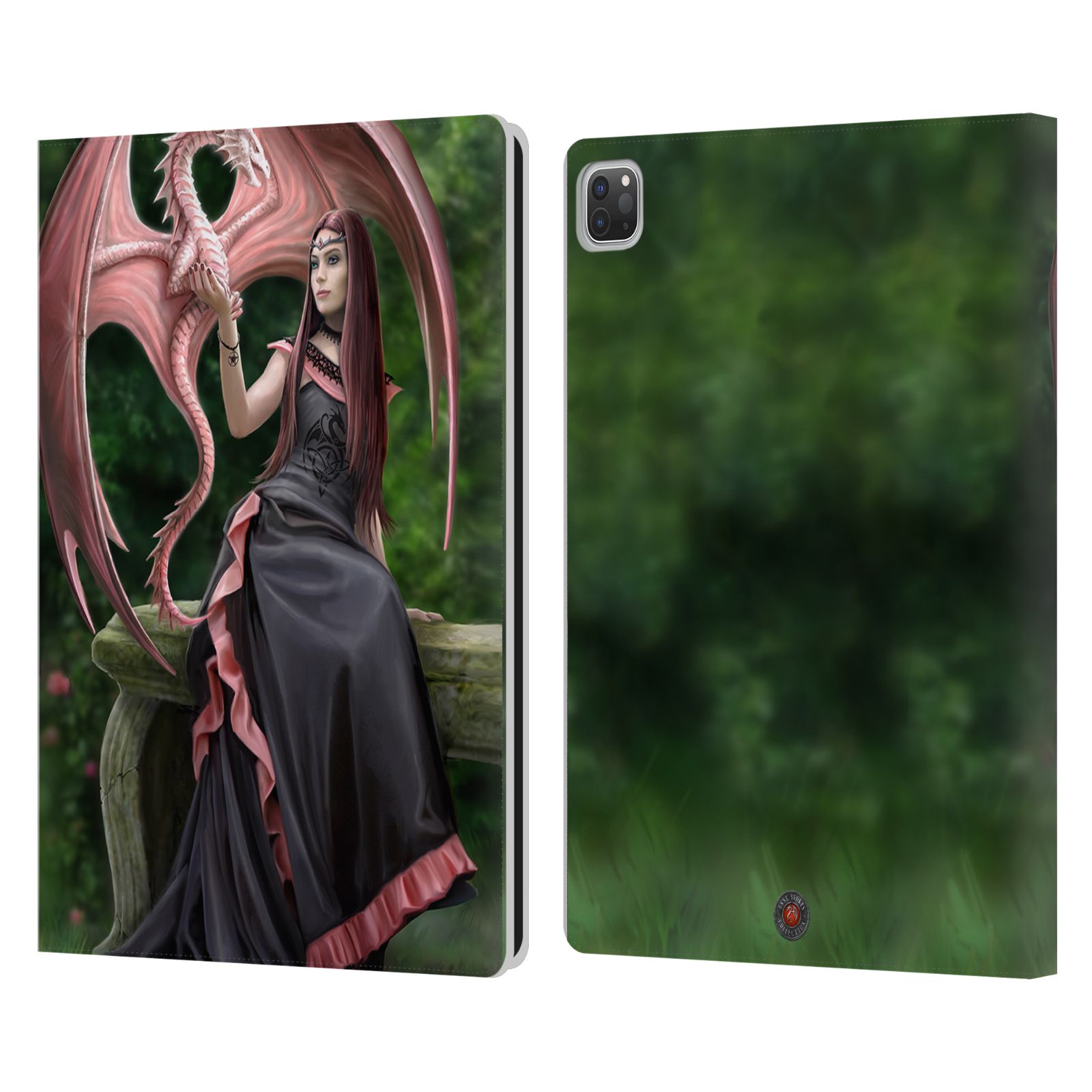 OFFICIAL ANNE STOKES DRAGON FRIENDSHIP LEATHER BOOK WALLET CASE FOR APPLE iPAD - Picture 8 of 20