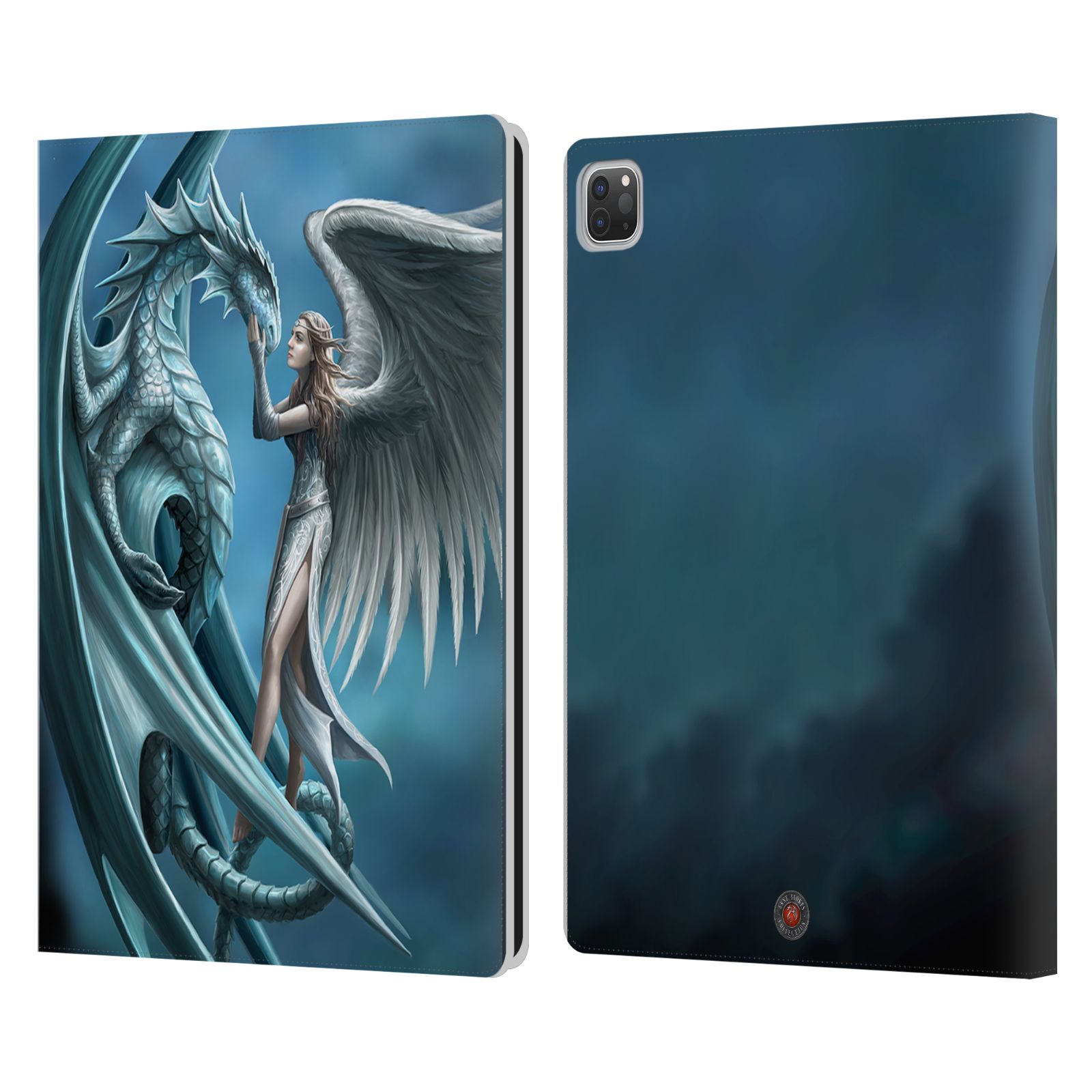 OFFICIAL ANNE STOKES DRAGON FRIENDSHIP LEATHER BOOK WALLET CASE FOR APPLE iPAD - Picture 16 of 20