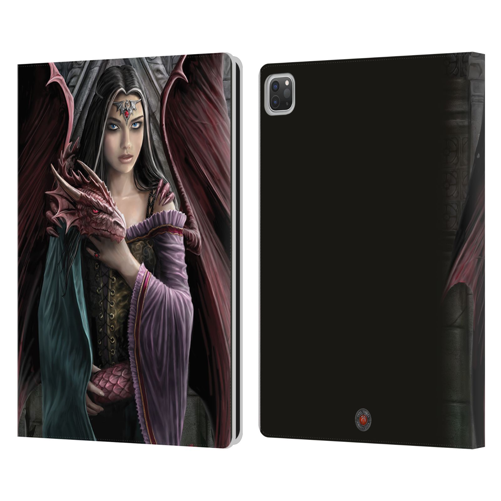 OFFICIAL ANNE STOKES DRAGON FRIENDSHIP LEATHER BOOK WALLET CASE FOR APPLE iPAD - Picture 17 of 20