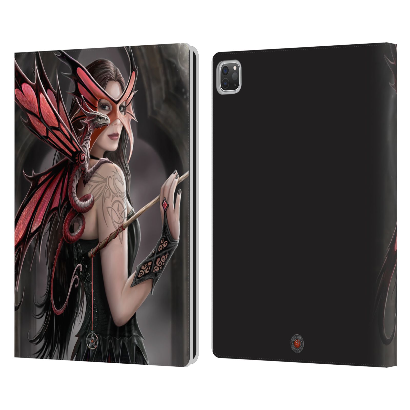 OFFICIAL ANNE STOKES DRAGON FRIENDSHIP LEATHER BOOK WALLET CASE FOR APPLE iPAD - Picture 18 of 20