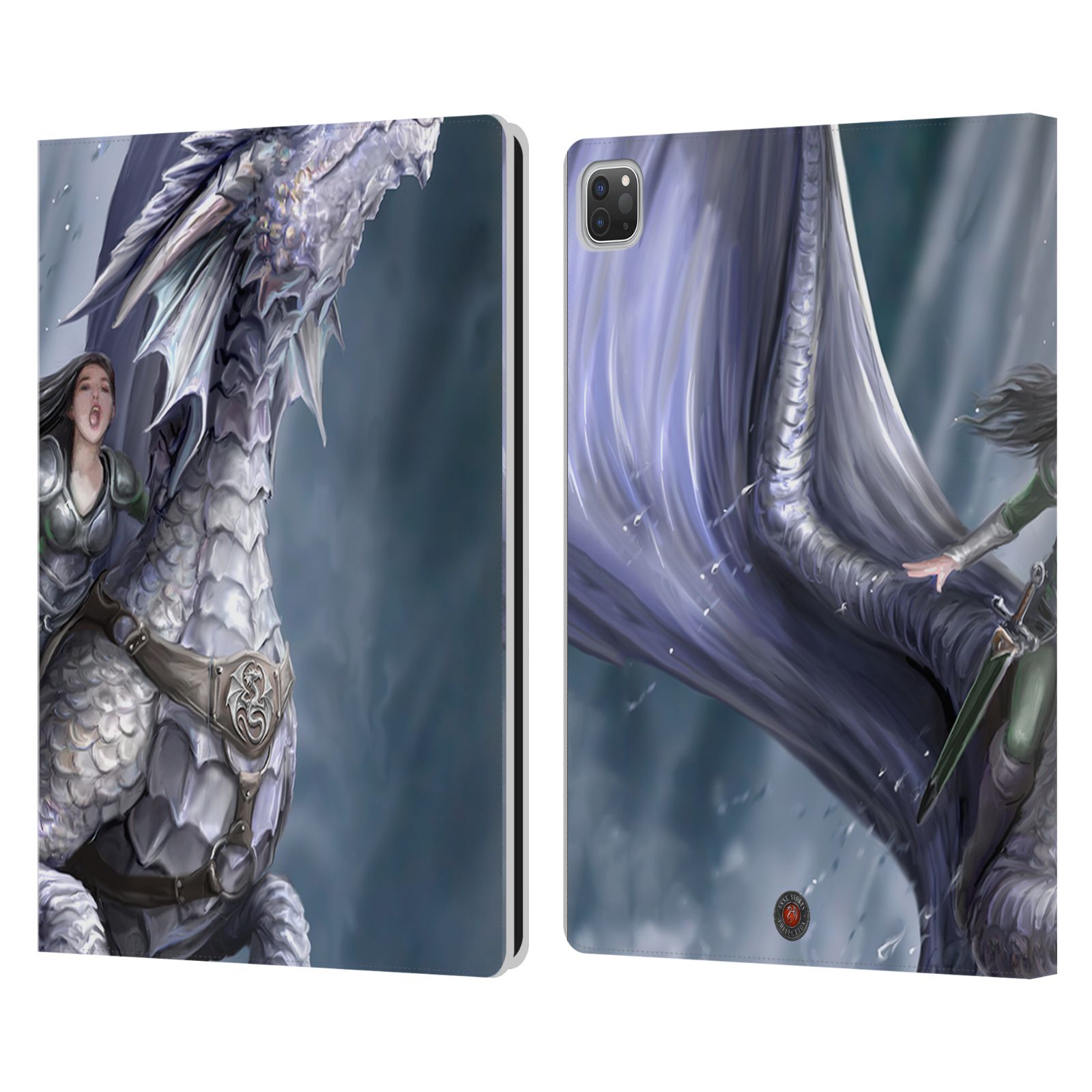 OFFICIAL ANNE STOKES DRAGON FRIENDSHIP LEATHER BOOK WALLET CASE FOR APPLE iPAD - Picture 19 of 20