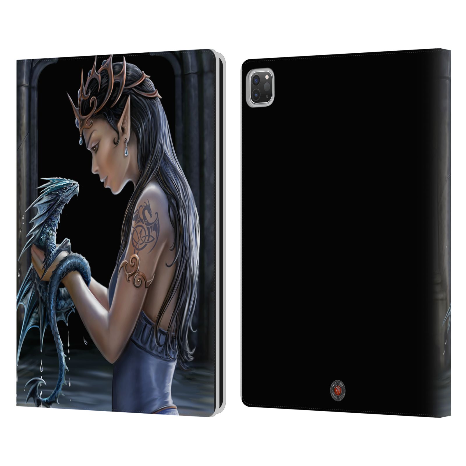OFFICIAL ANNE STOKES DRAGON FRIENDSHIP LEATHER BOOK WALLET CASE FOR APPLE iPAD - Picture 20 of 20