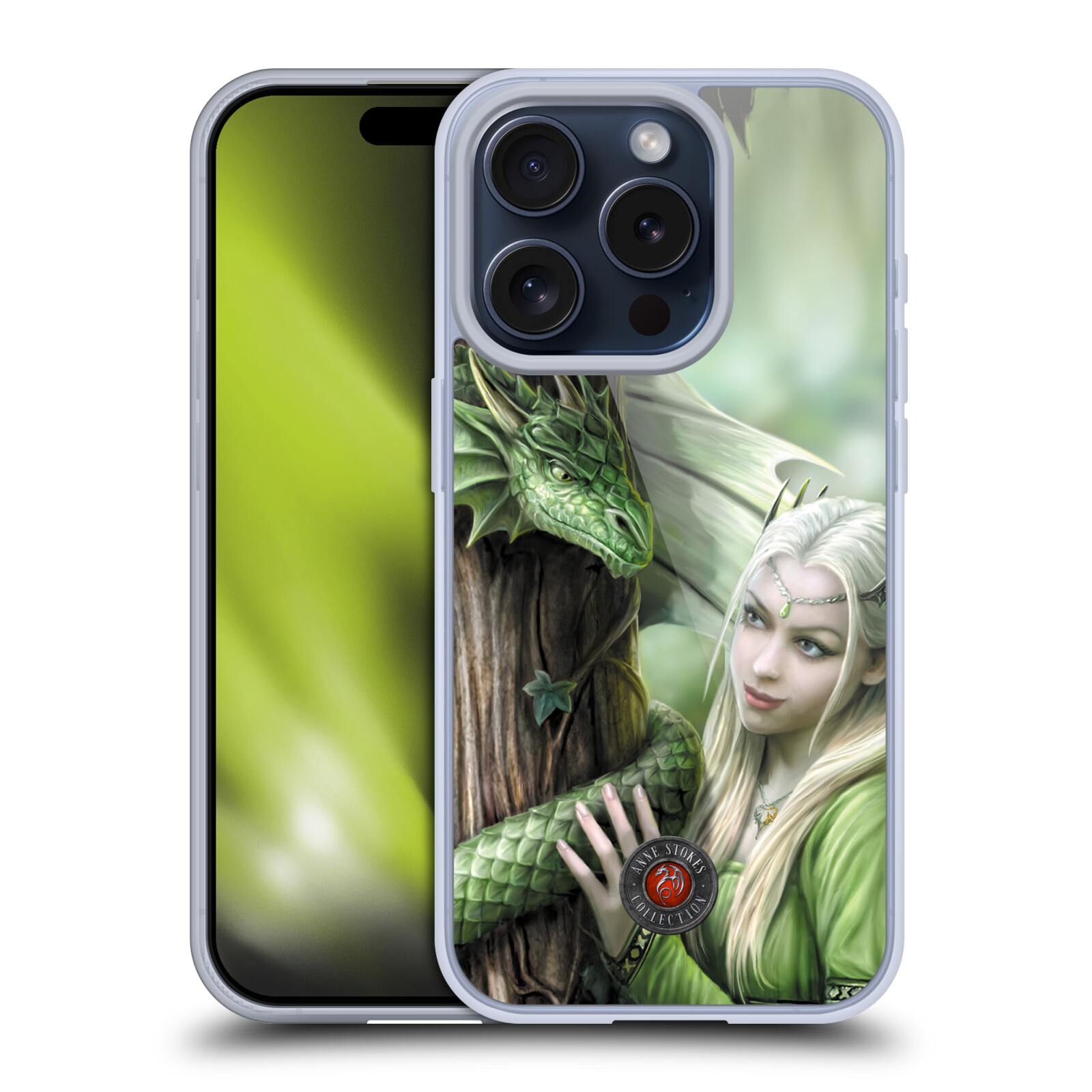 OFFICIAL ANNE STOKES DRAGON FRIENDSHIP GEL CASE FOR APPLE iPHONE PHONES - Picture 11 of 15