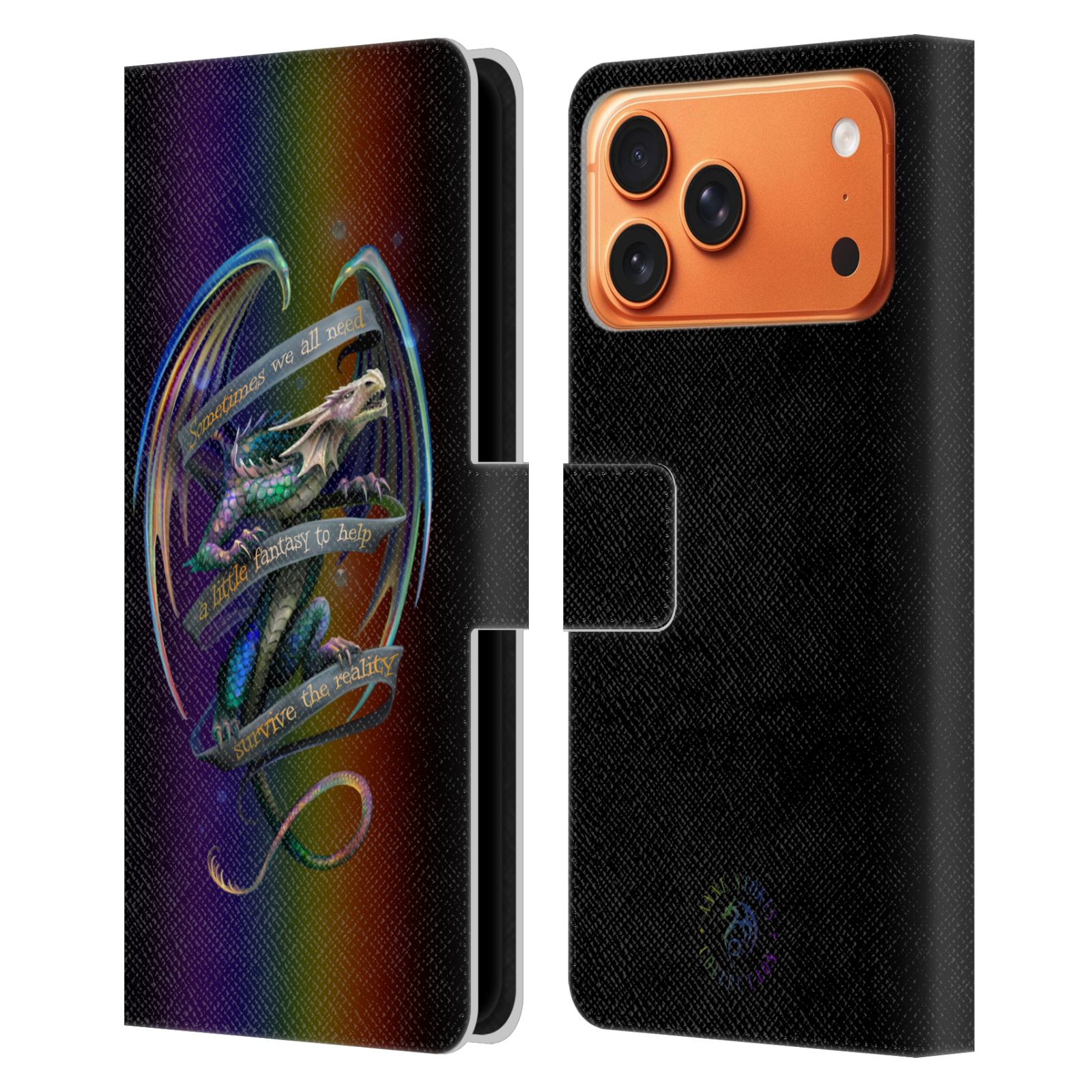 Survive The Reality Leather Wallet Case for iPhone 17 Pro Max