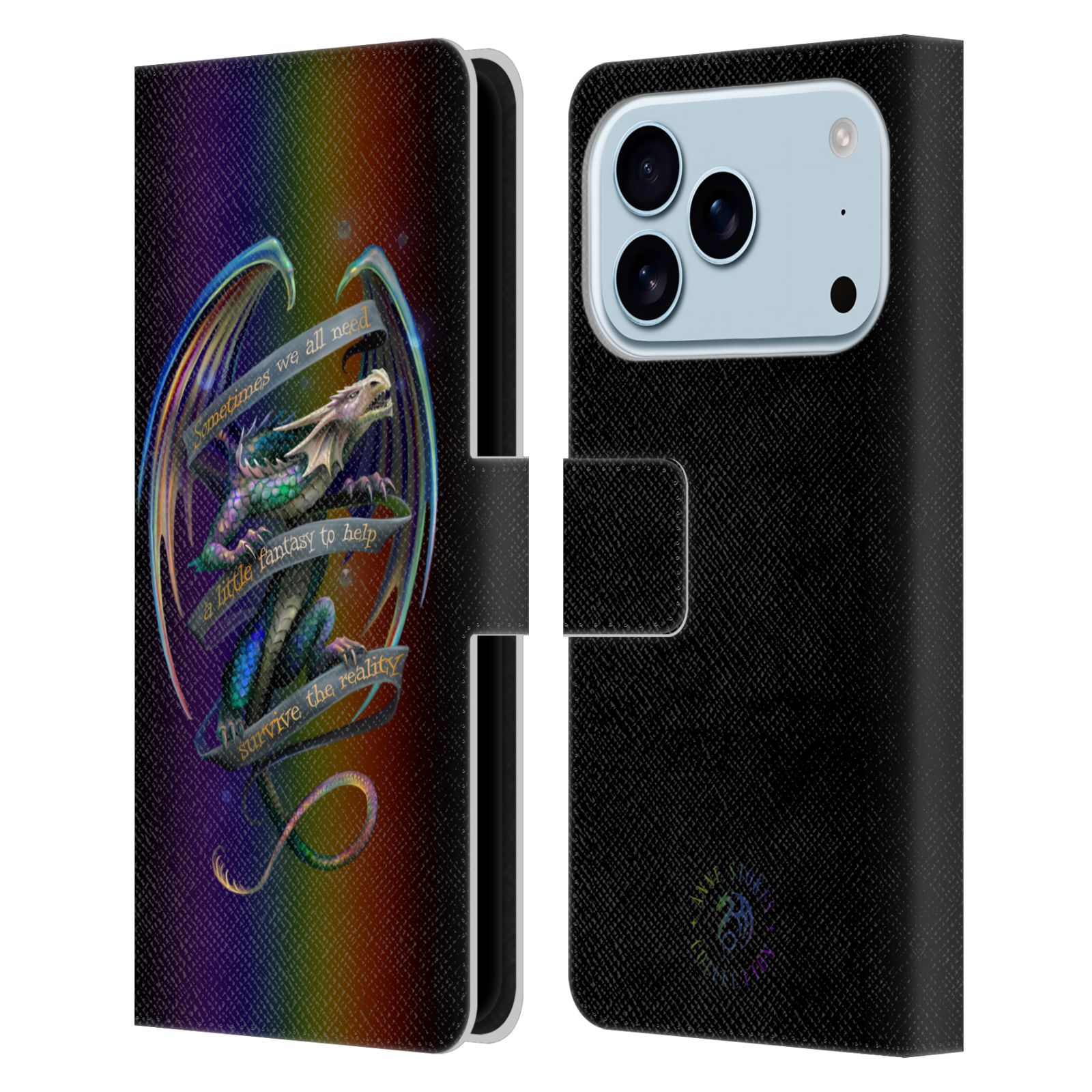 Survive The Reality Leather Wallet Case for iPhone 17 Pro