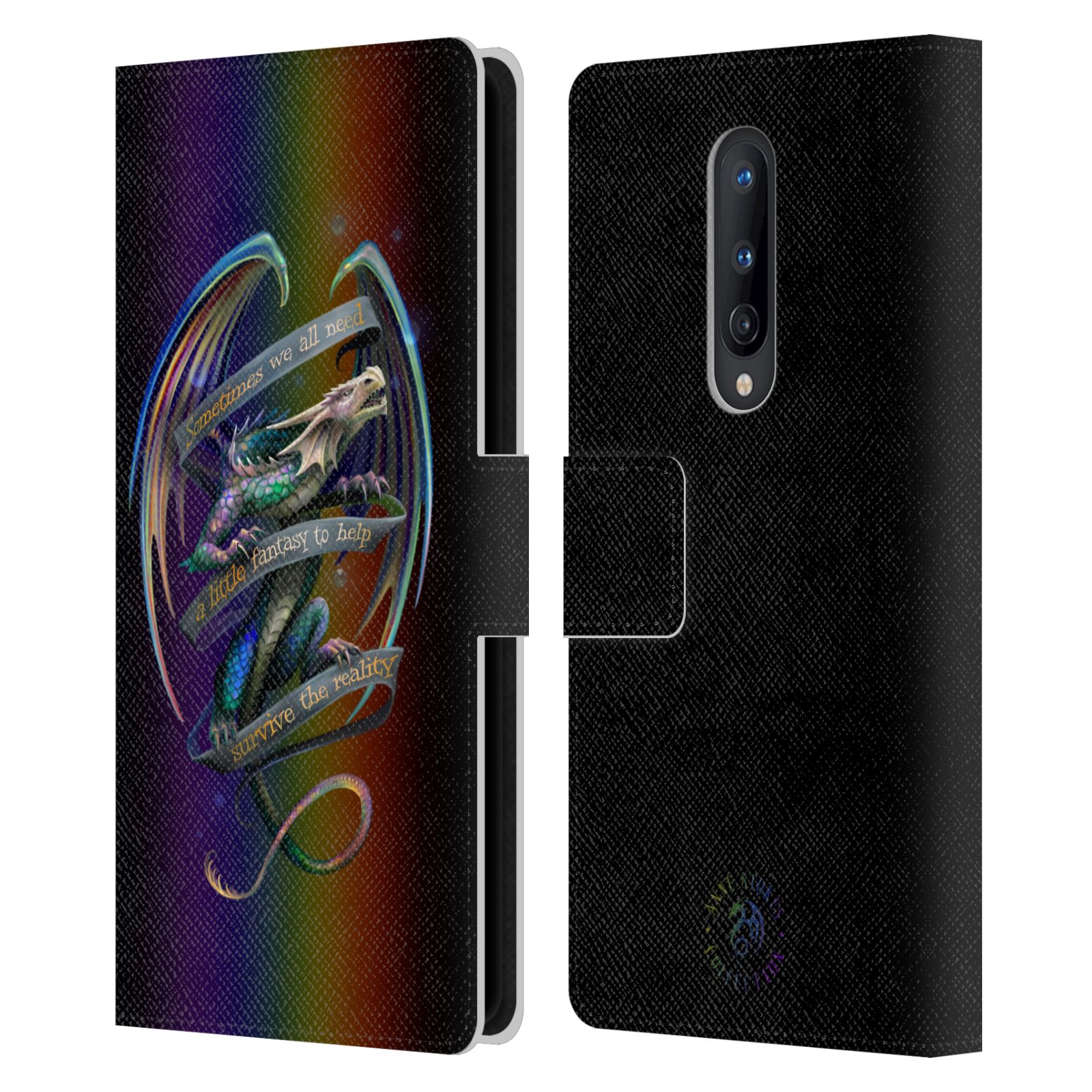 OFFICIAL ANNE STOKES DRAGON FANTASY LEATHER BOOK WALLET CASE FOR ONEPLUS PHONES - Picture 7 of 7