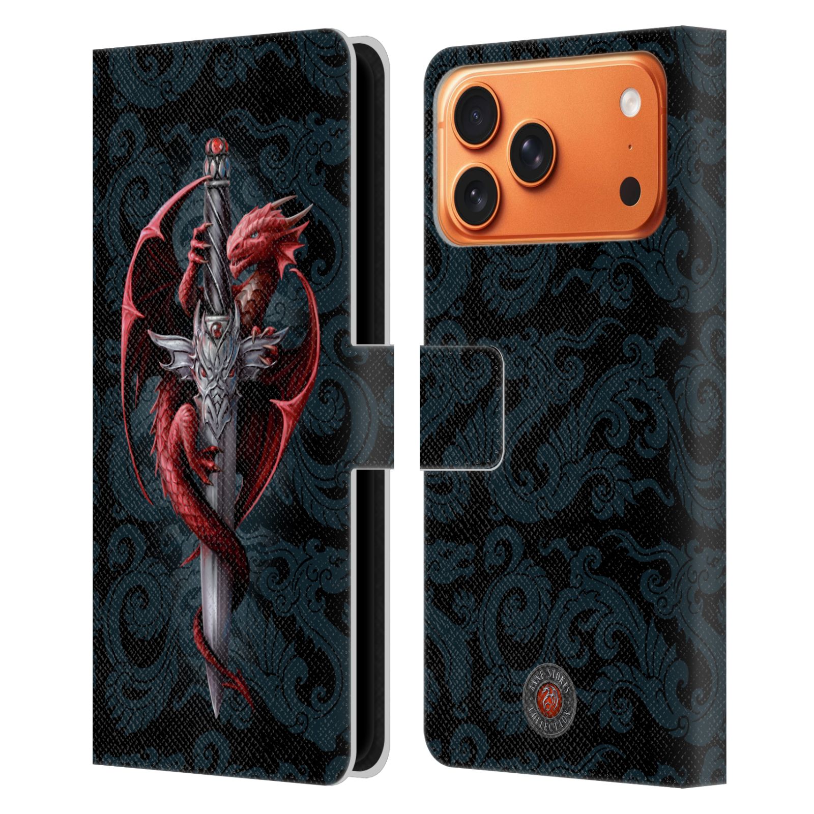 Dagger Leather Wallet Case for iPhone 17 Pro Max