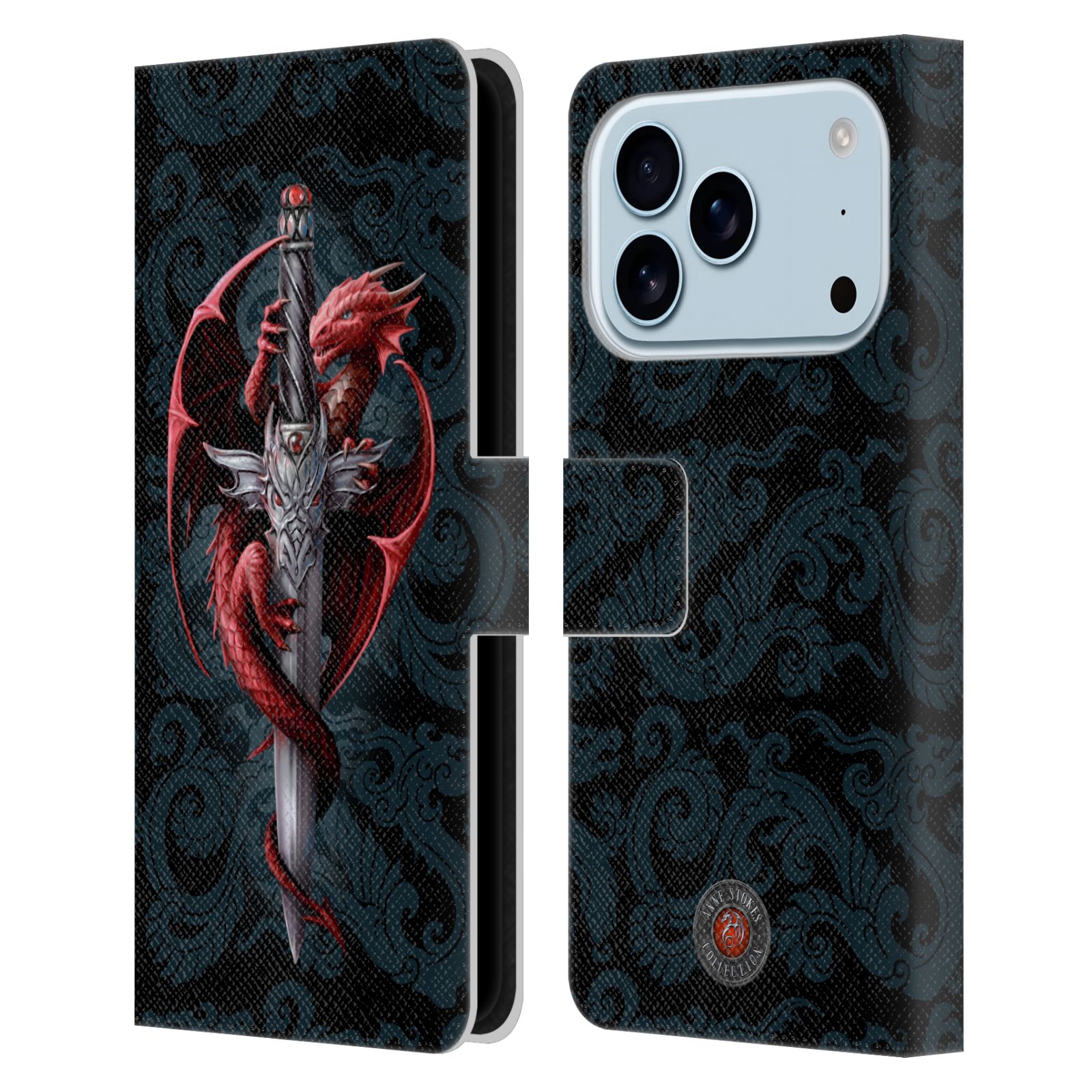 Dagger Leather Wallet Case for iPhone 17 Pro