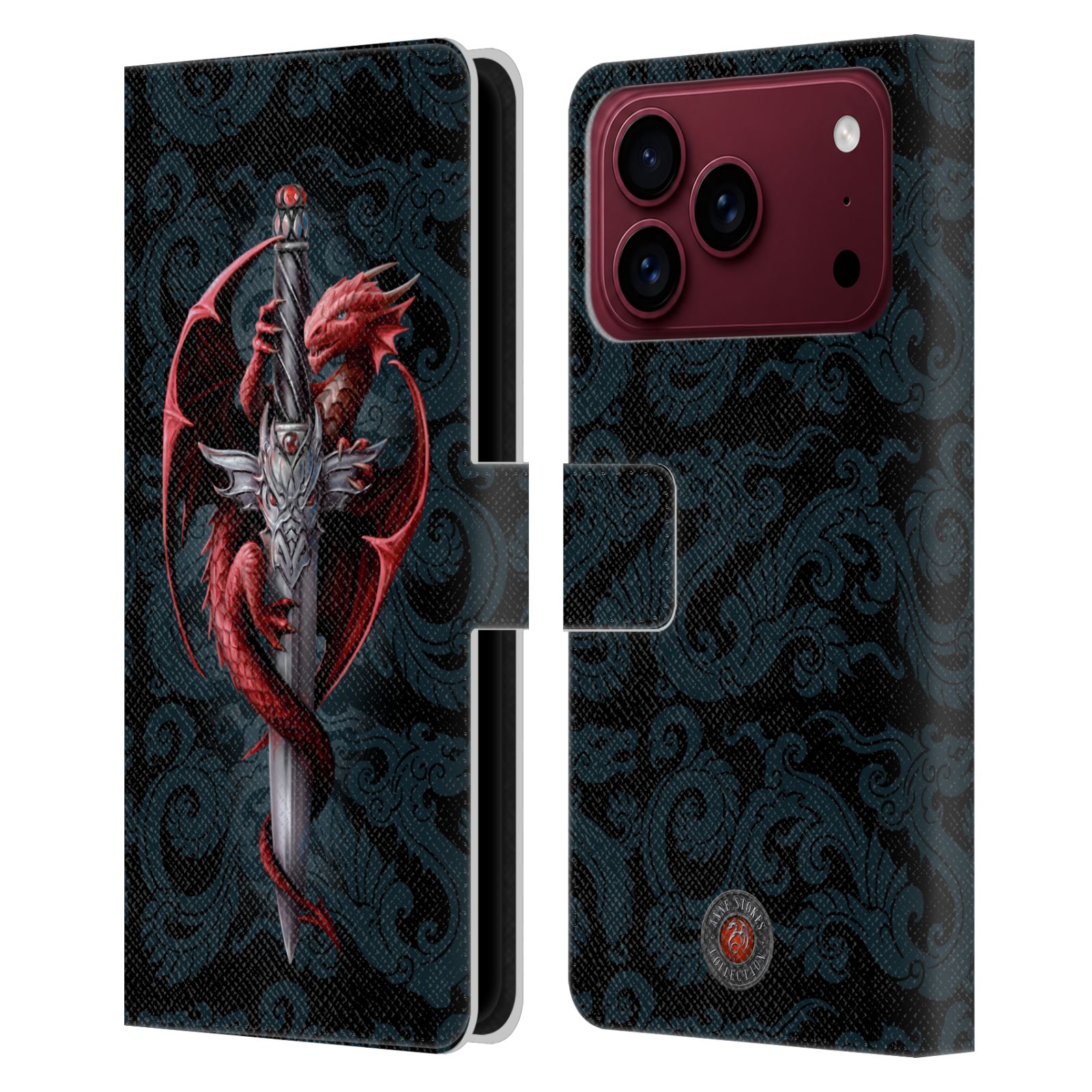 Dagger Leather Wallet Case for iPhone 18 Pro Max