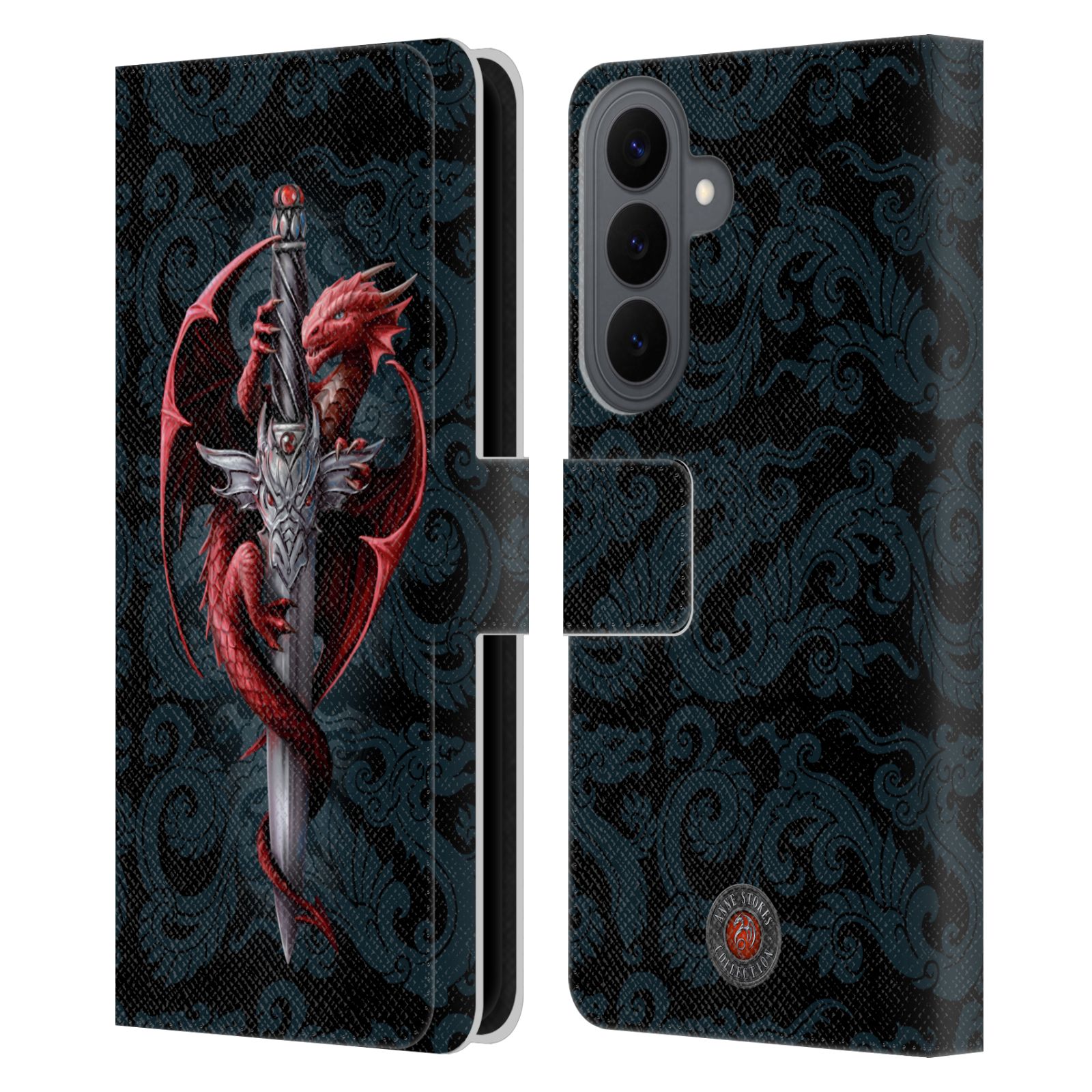 Dagger Leather Wallet Case for Galaxy S26 Plus