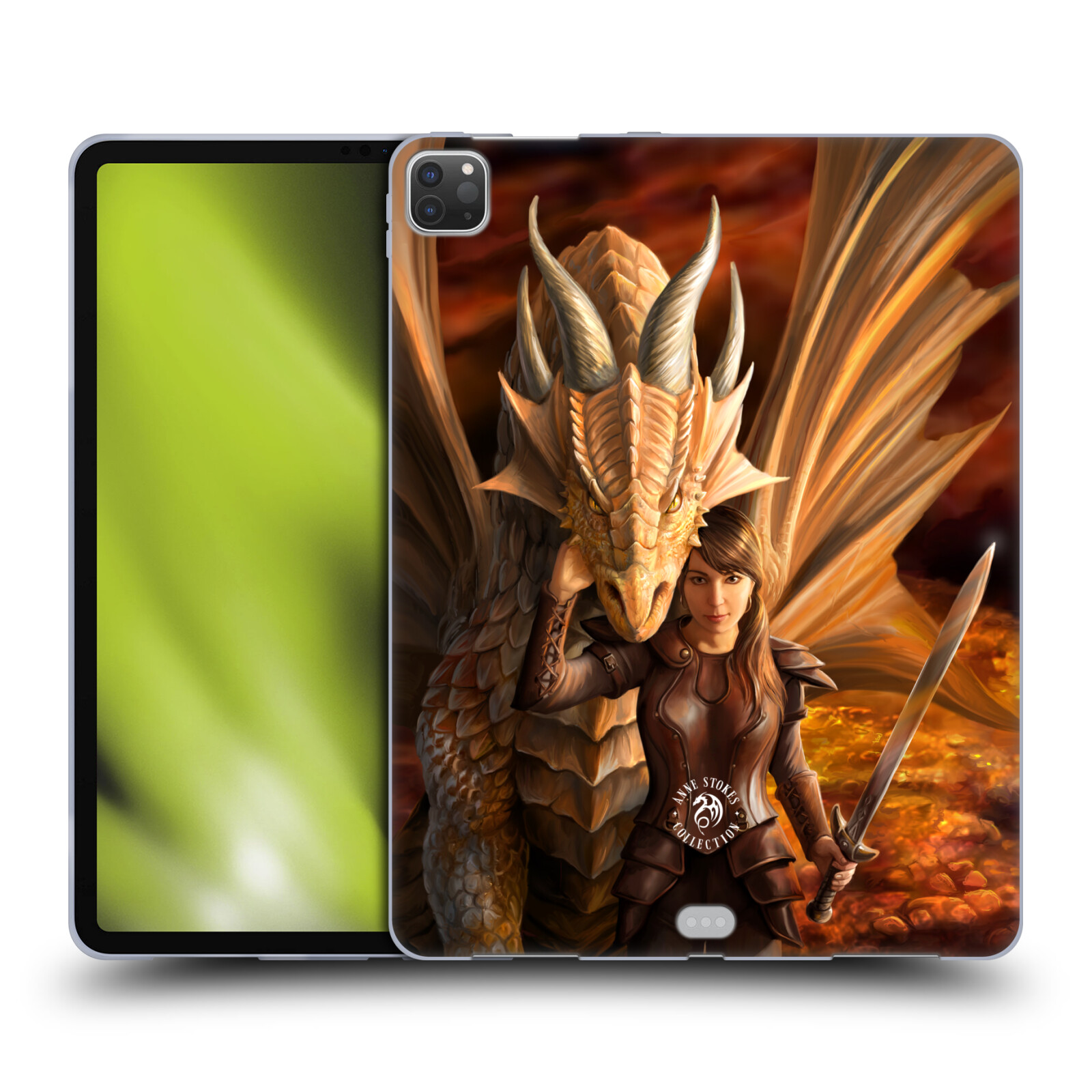 OFFICIAL ANNE STOKES DRAGONS 2 SOFT GEL CASE FOR APPLE SAMSUNG KINDLE - Picture 9 of 12