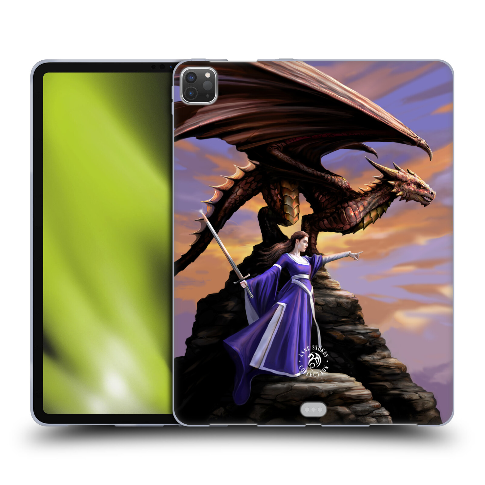 OFFICIAL ANNE STOKES DRAGONS 2 SOFT GEL CASE FOR APPLE SAMSUNG KINDLE - Picture 10 of 12